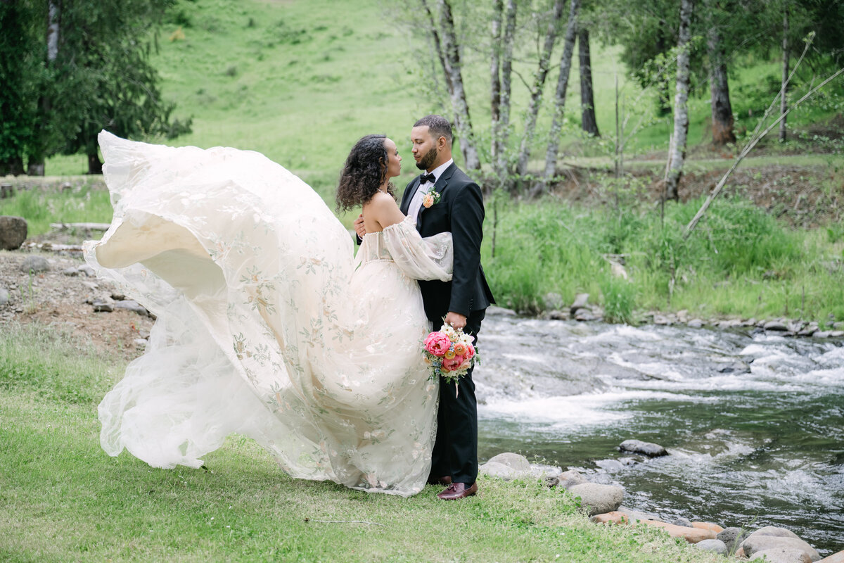 river wedding