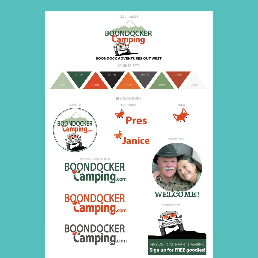 branding 4 - boondocker camping