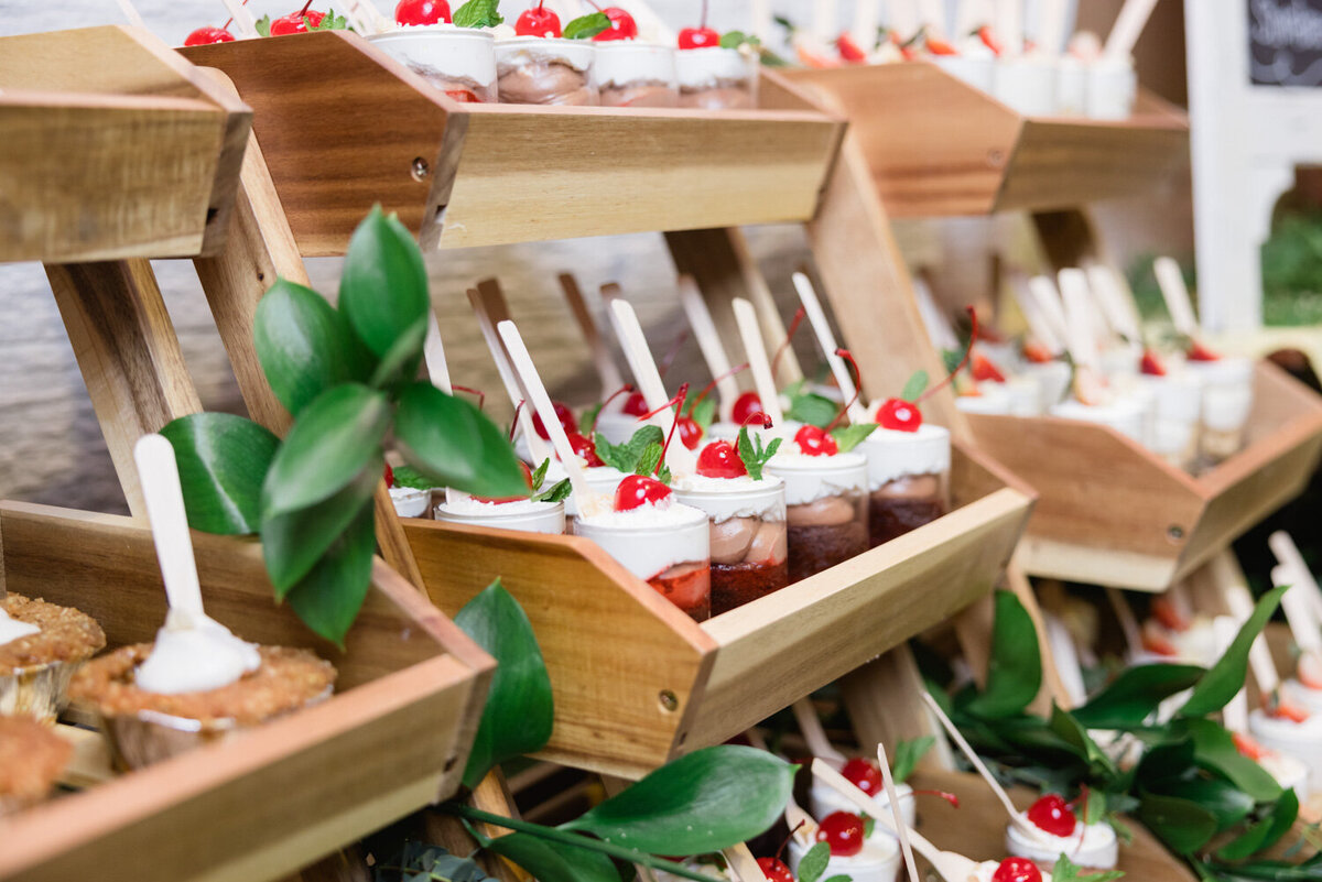 wedding catering Dallas - dessert bar