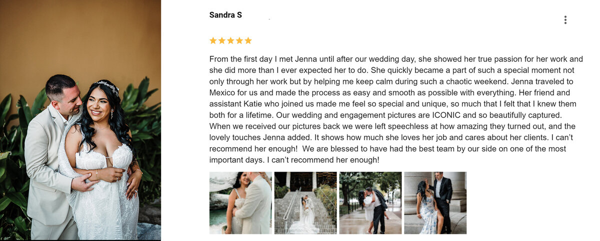 Jenna Walker Photography Review Sandra Mexico