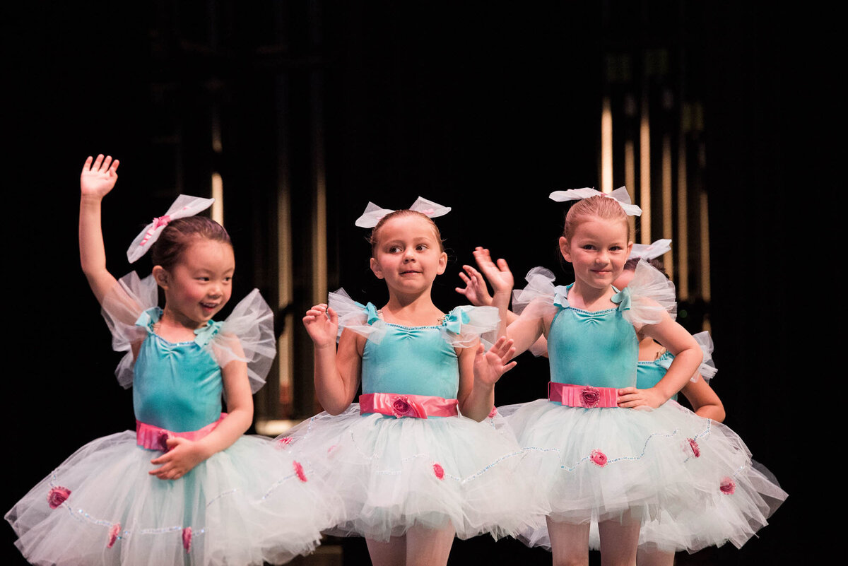 Studio Images West Coast Dance Conservatory dance recital little ballerinas