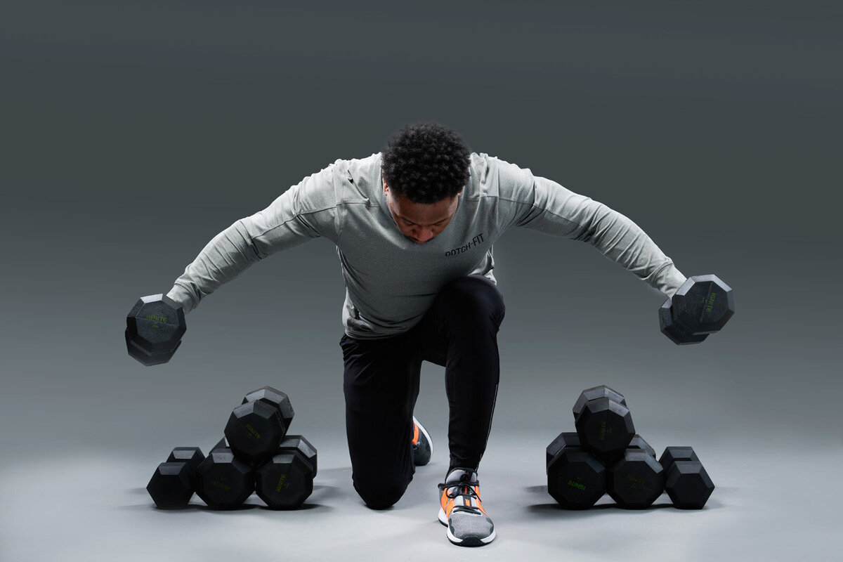 Headshot Photographer Captures Fitness Enthusiast Lifting Dumbbells in Minneapolis-26