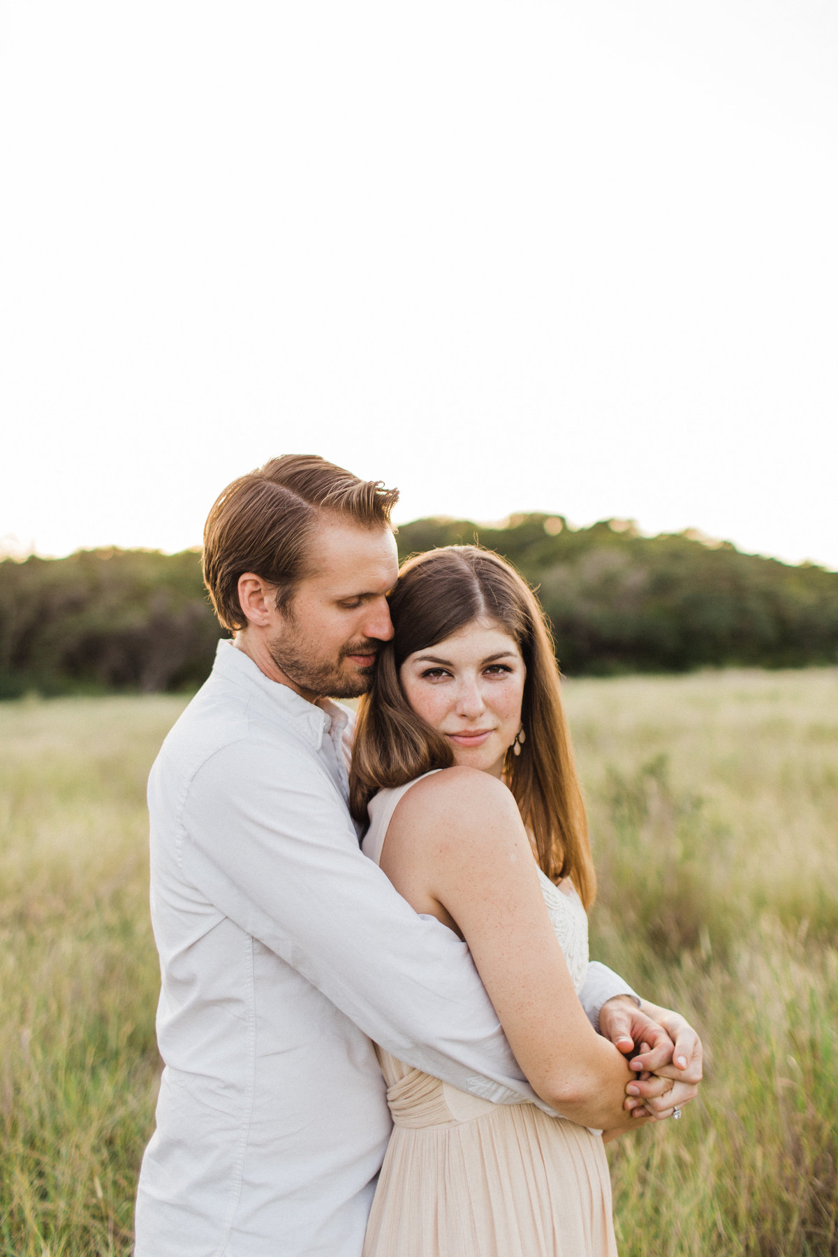 Fine Art Engagement session in Hill Country