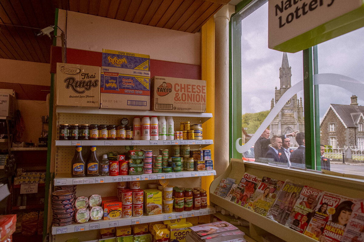 13 bridal-part-outside-grocery-shop-meath