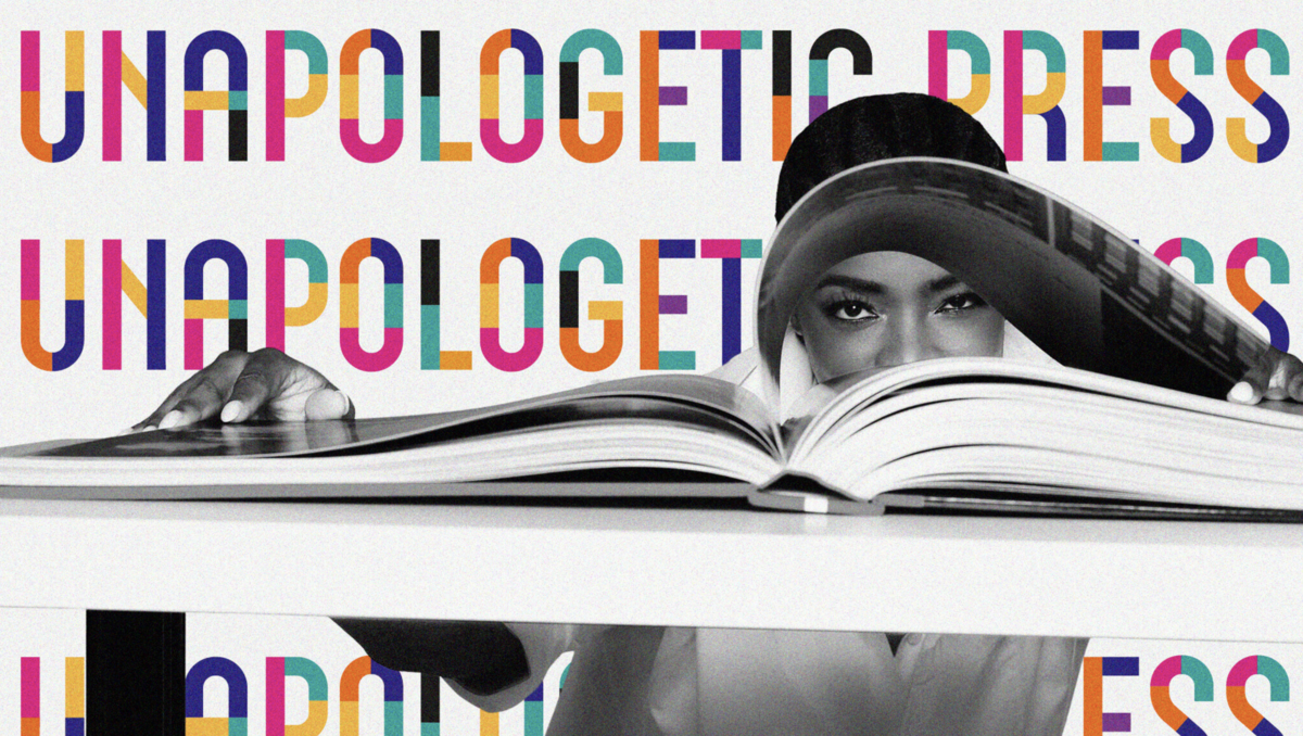 Custom graphic for showit website design with bold and colorful typography behind the coach