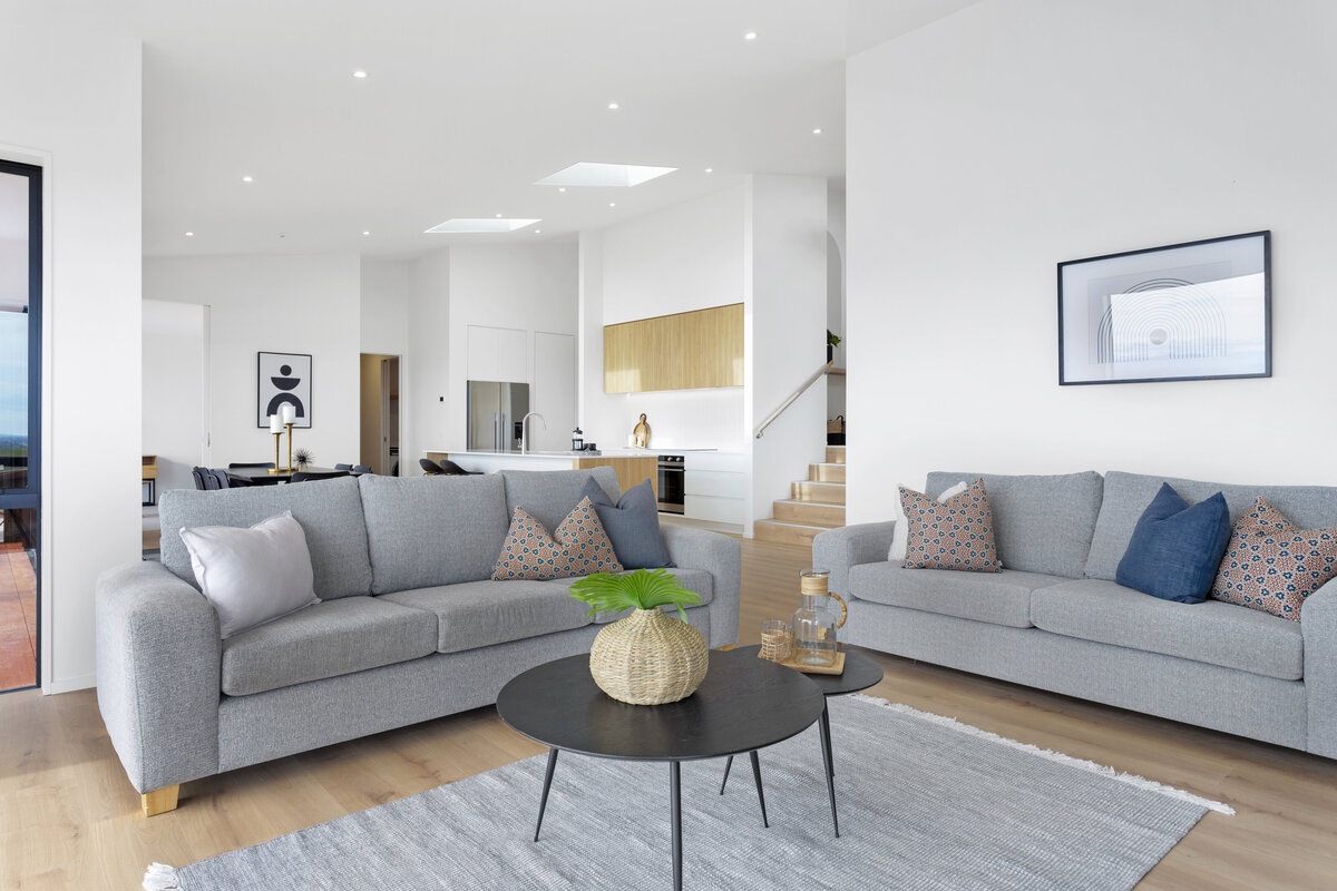 living and dining room