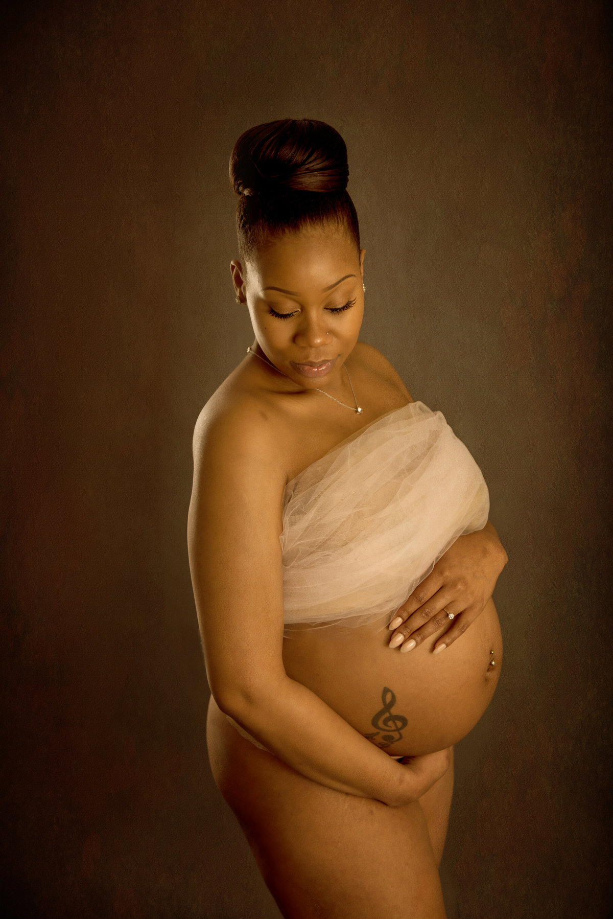 Baltimore Maternity Boudoir Photos