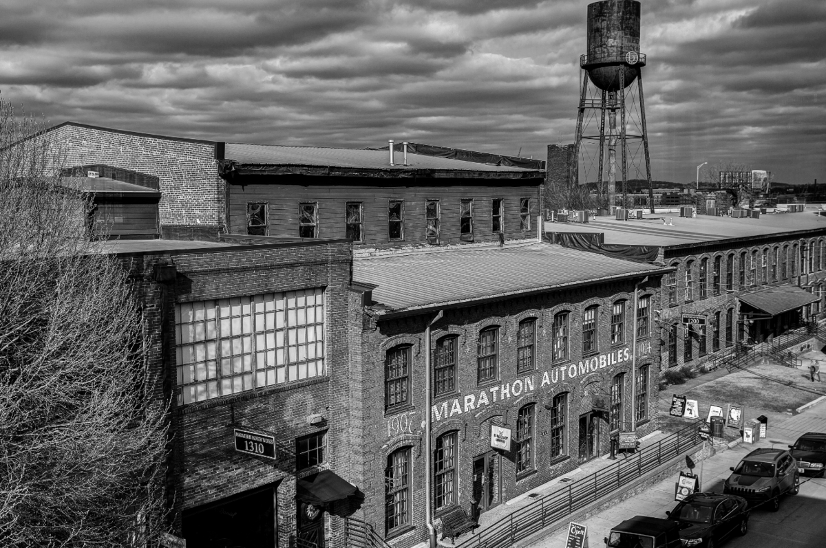 bw overhead shot