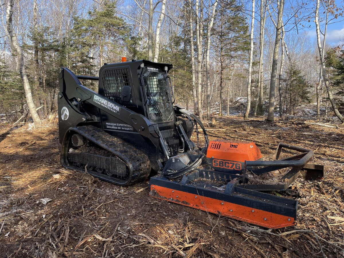 Ground Down Land Management - Excavation Services - Nova Scotia - Property Access - Trail Systems - Driveways - Patios - Landscaping - Mulching