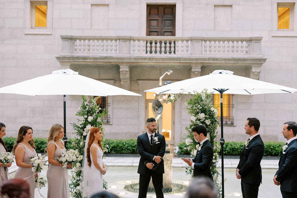 Boston Public Library Wedding-Halie Child Photography-76