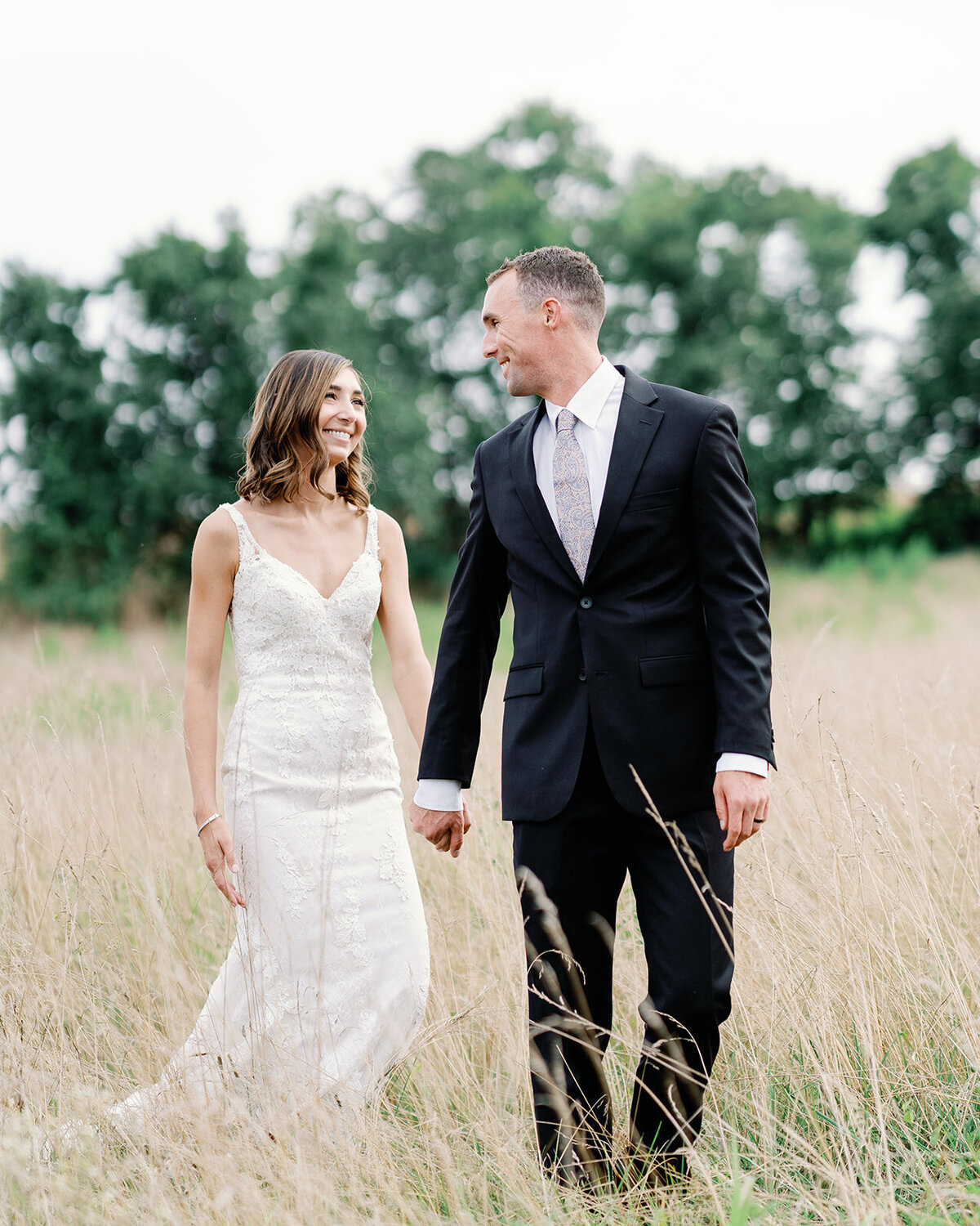 Couple walking together