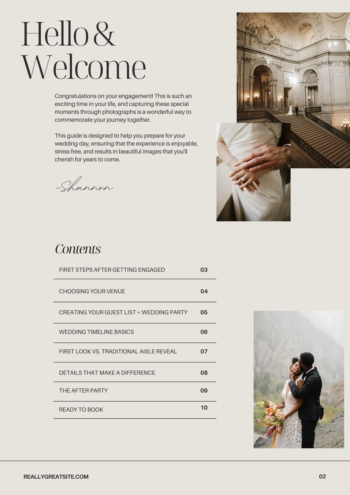 Tips and tricks for planning your own wedding.