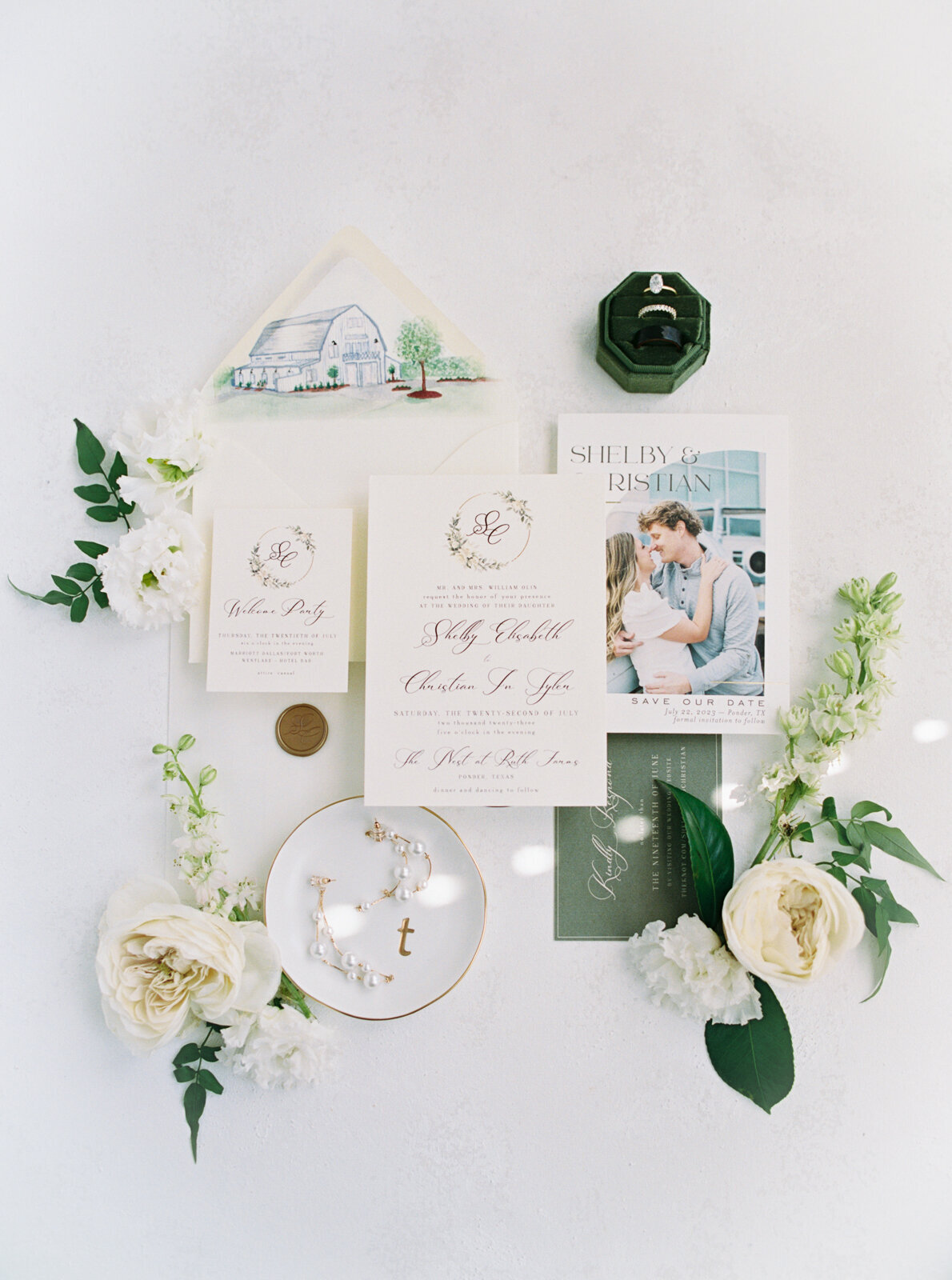 The Nest at Ruth Farms - Ponder TX - Shelby & Christian Tyler Submission - Stephanie Michelle Photography - @stephaniemichellephotog-25