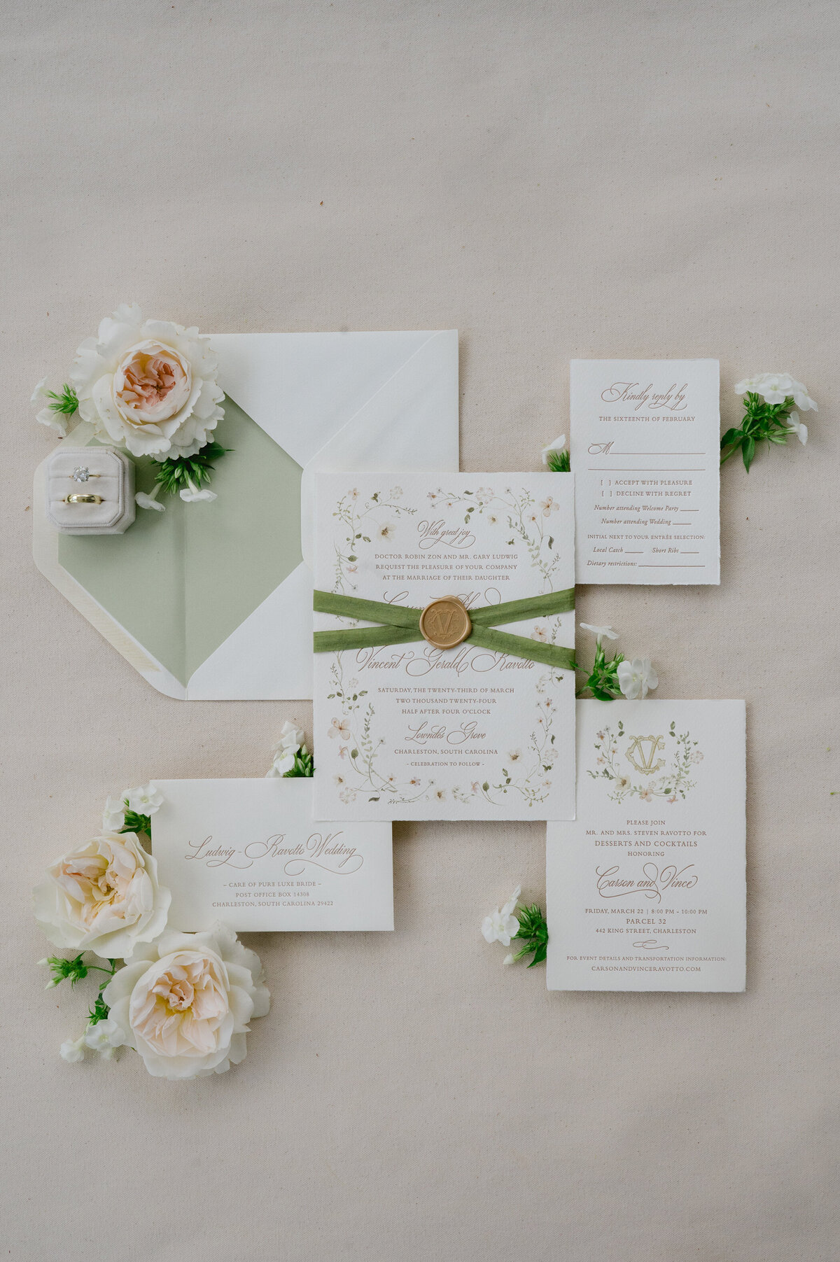 Carson + Vince - Wedding at Lowndes Grove - Pure Luxe Bride Wedding Planners - 7