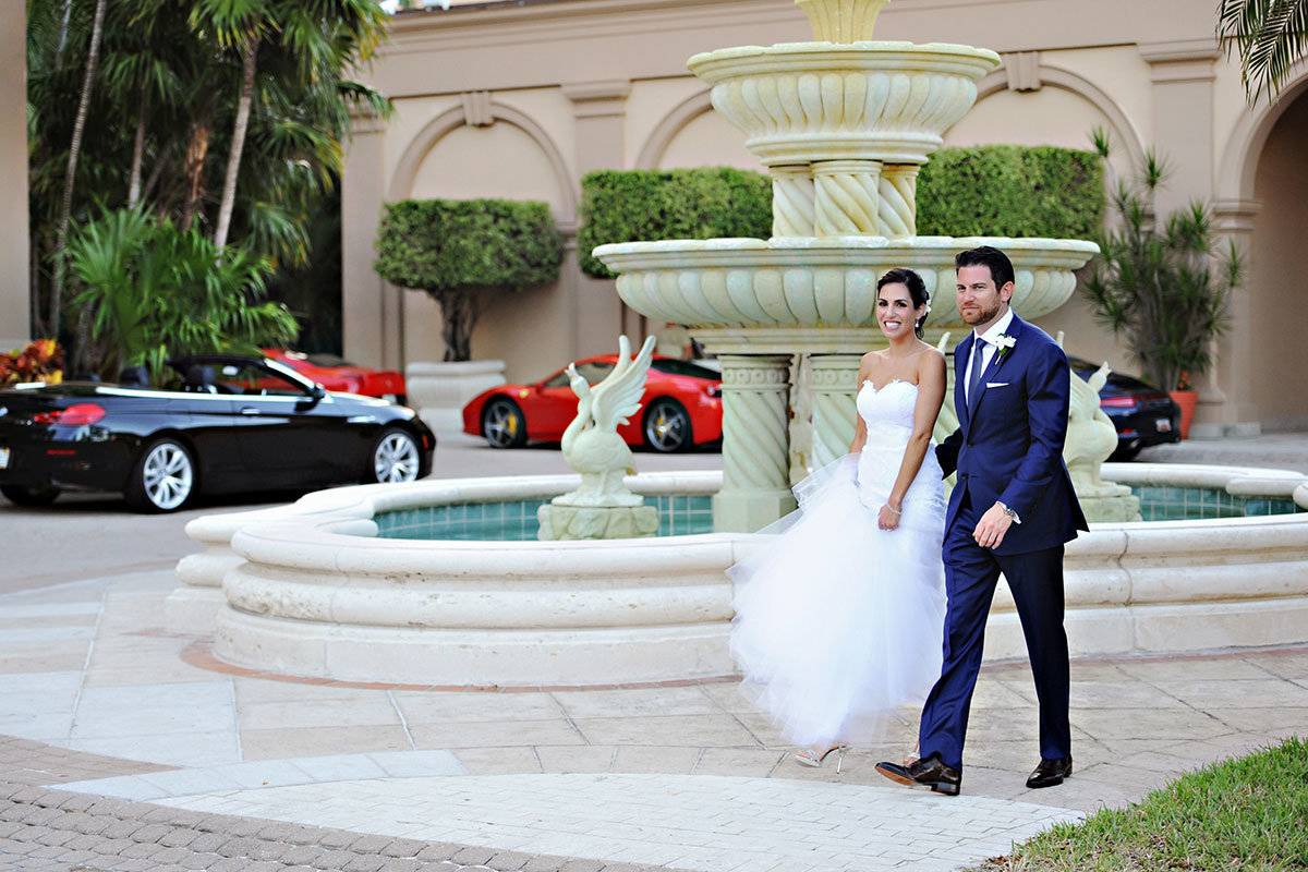 ritz carlton naples florida wedding photo