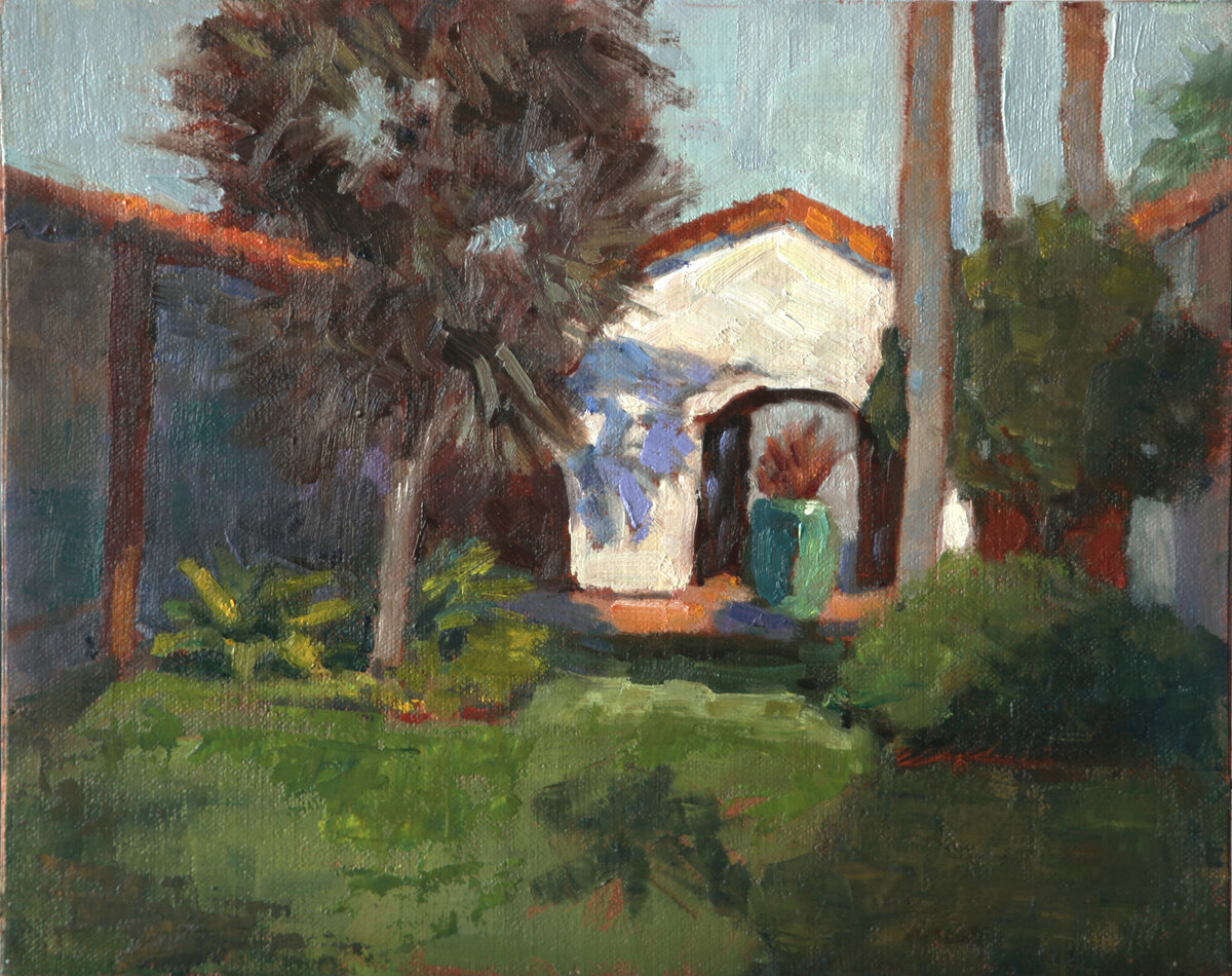 Original_Oil_Painting_Courtyard