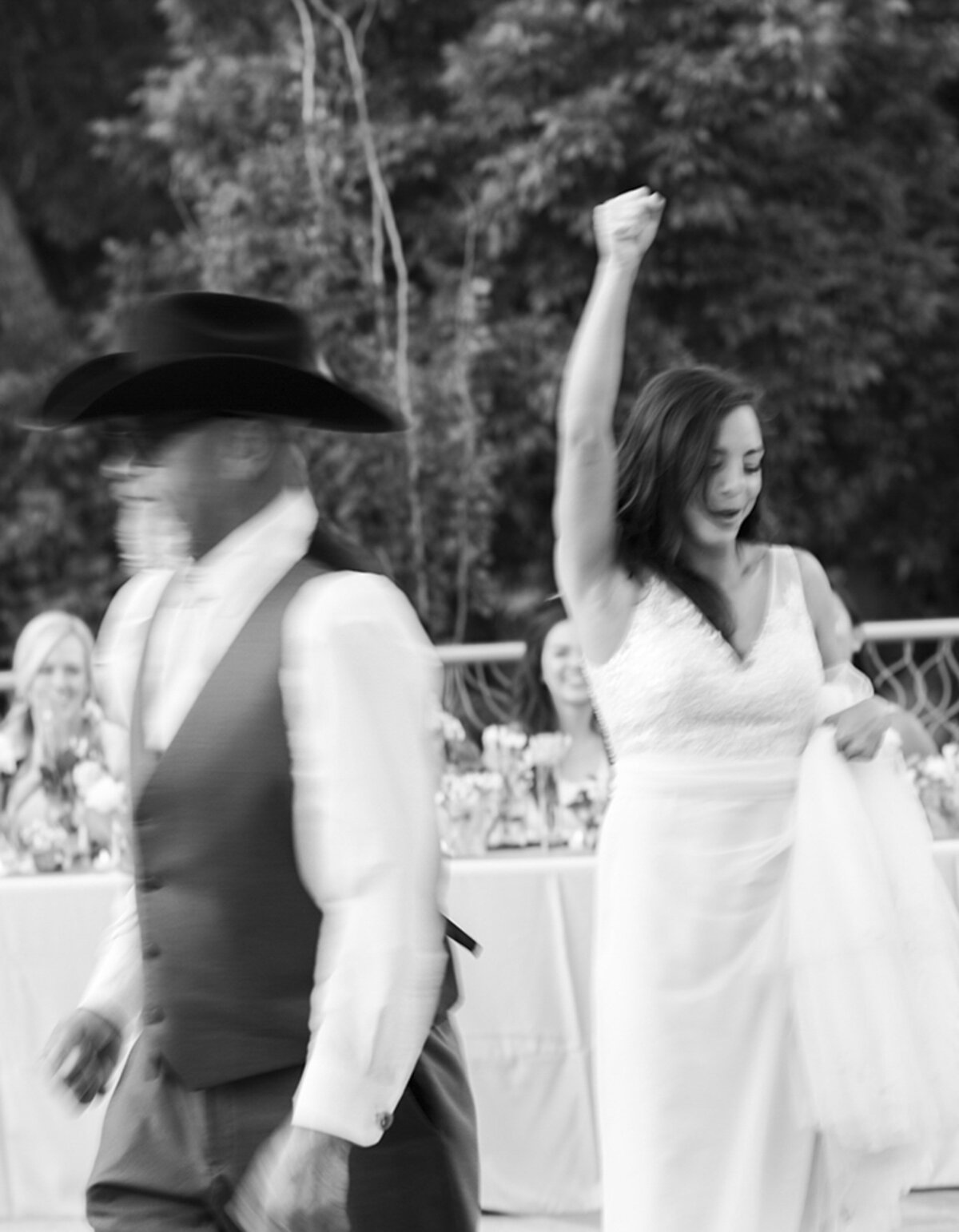 Father and Bride Dancing