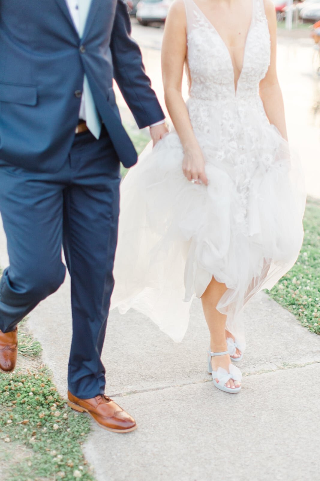 Southport Community Building Wedding | Blue Satin Bee 23