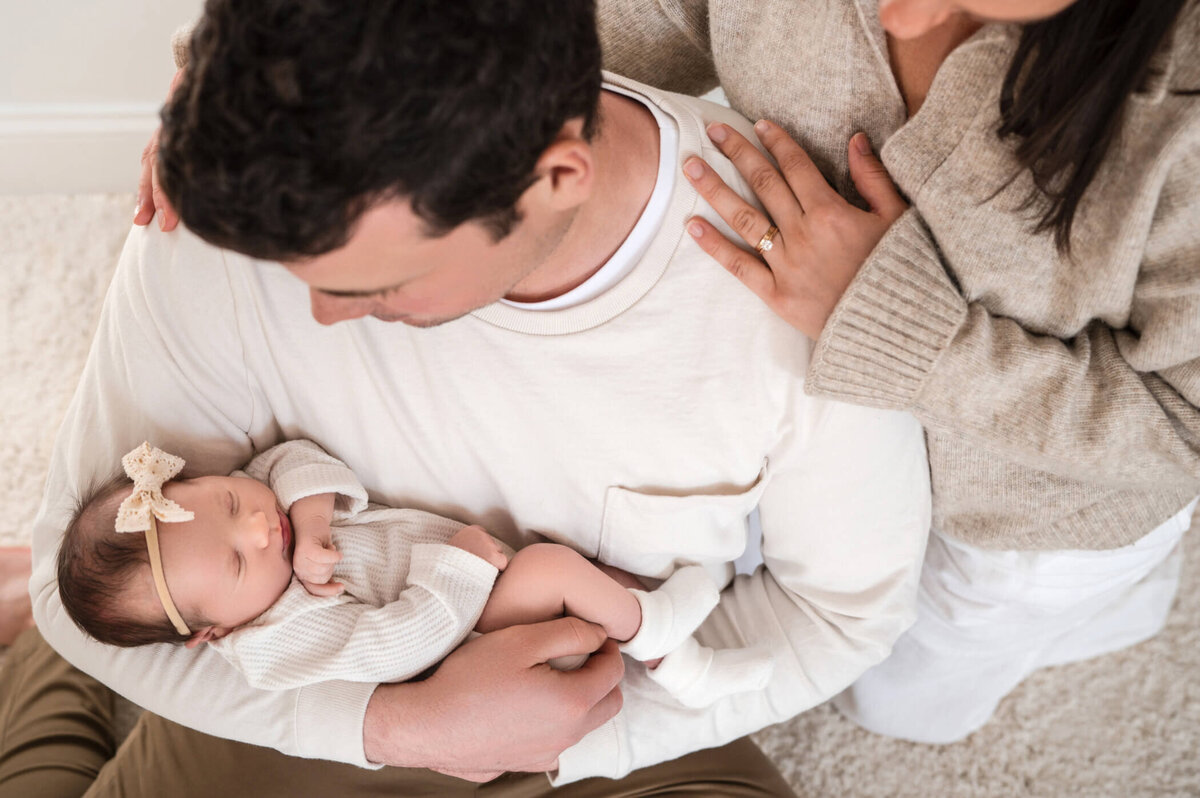 Newborn family photos