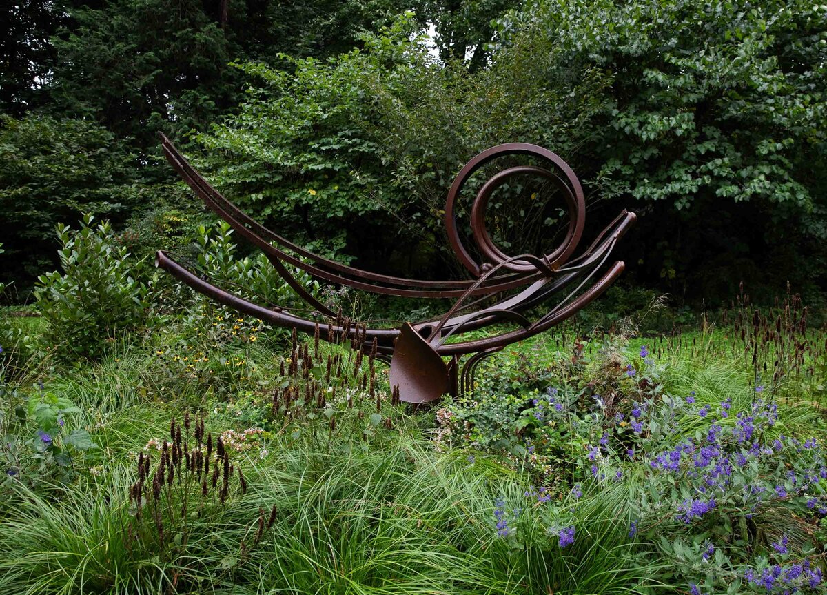 Duke Sculpture Garden at Dixon Mansion