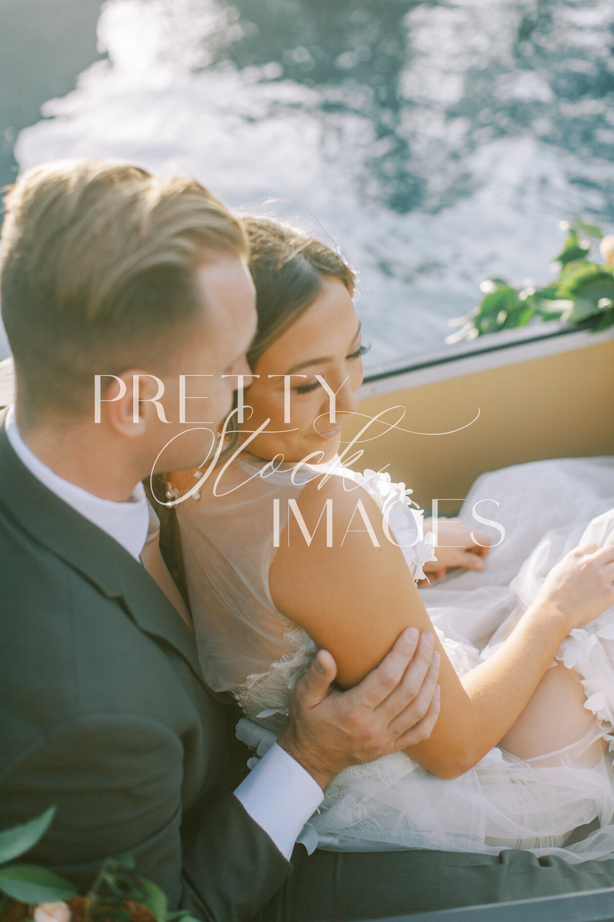 Pretty Stock Images - Romantic Fall Wedding with Canoe-165