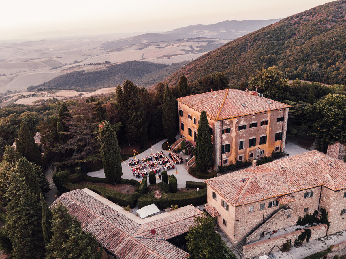 Tuscan wedding at Villa di Ulignano