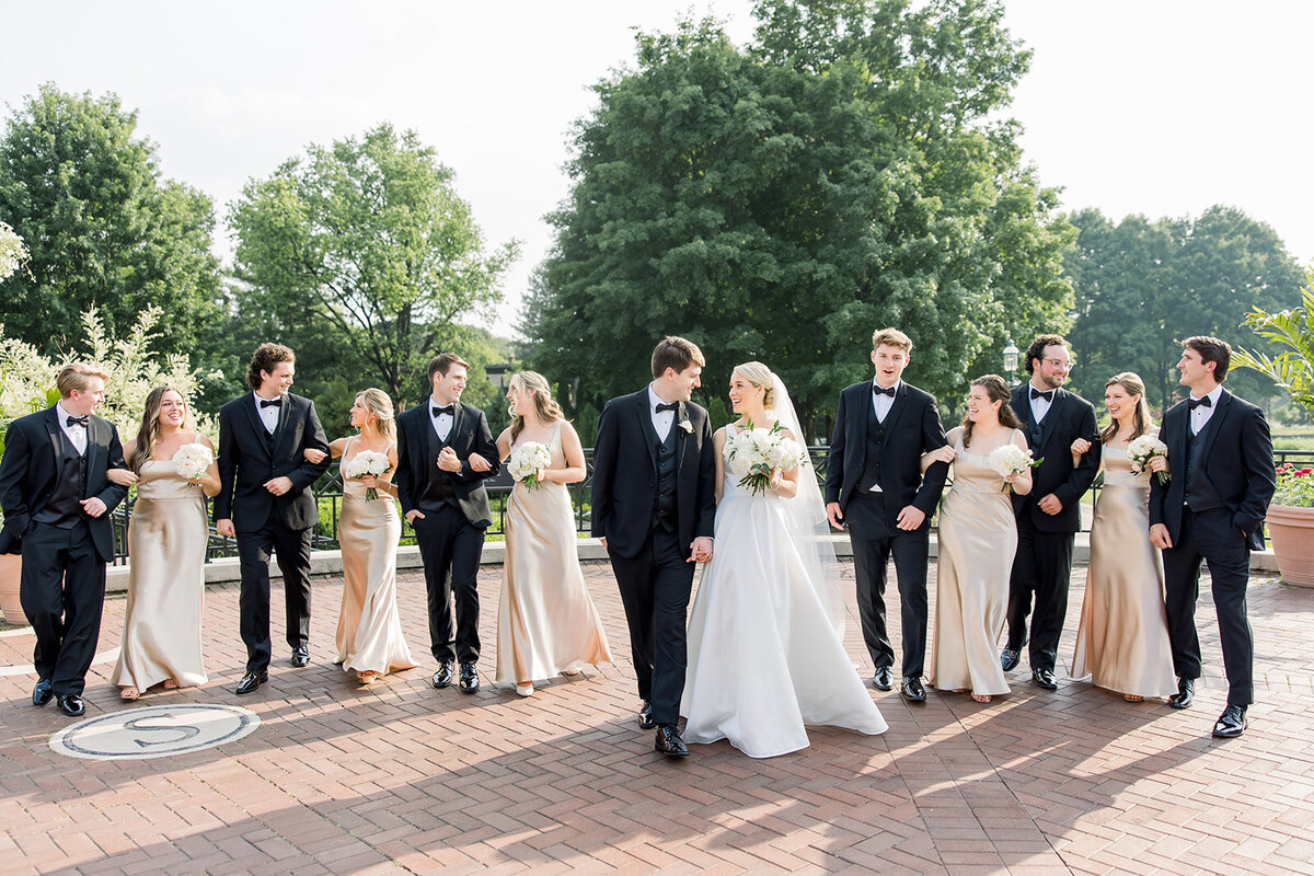 Franklin Park Conservatory wedding in columbus ohio