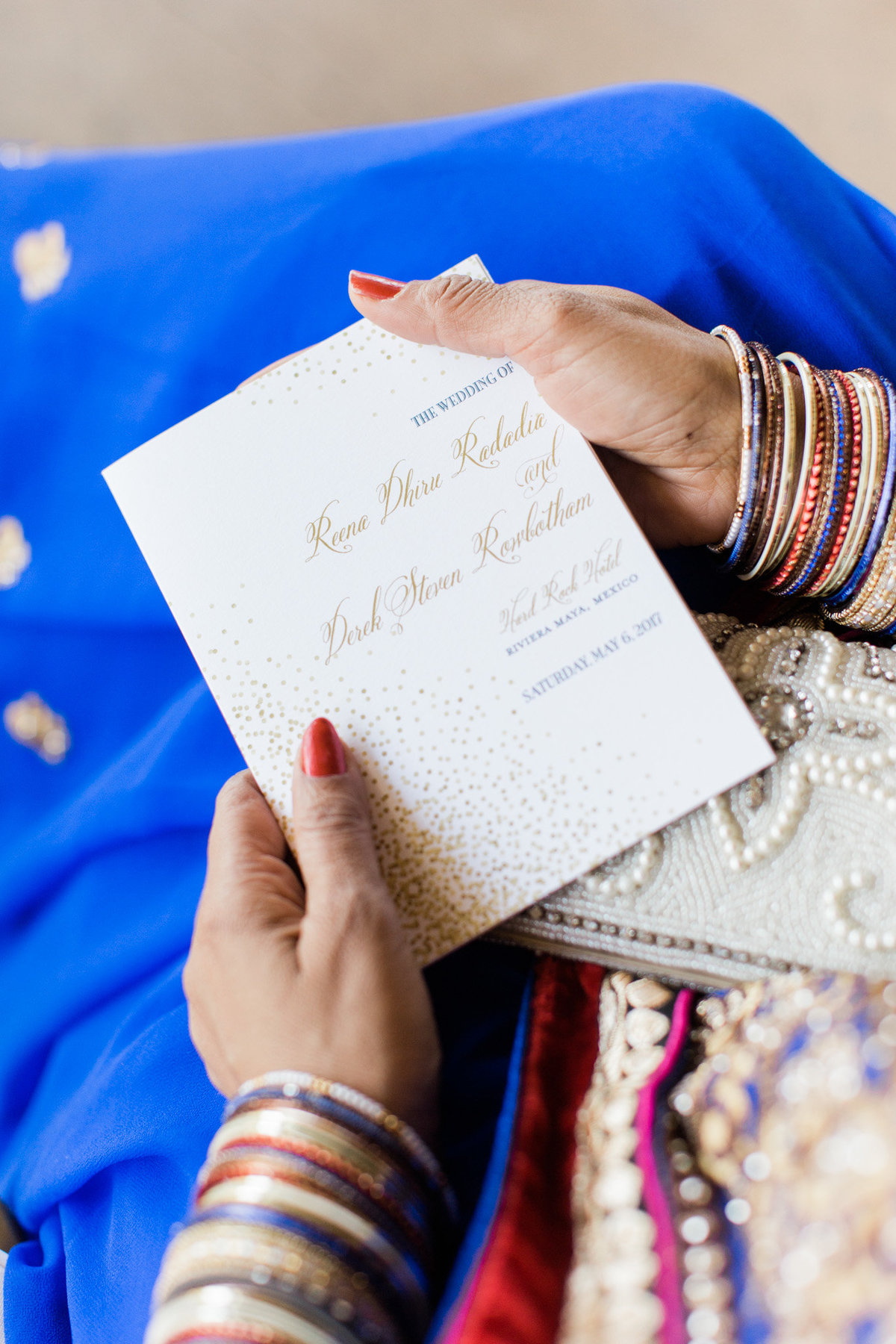 Indian destination wedding program ideas by top wedding photographer Rebecca Cerasani