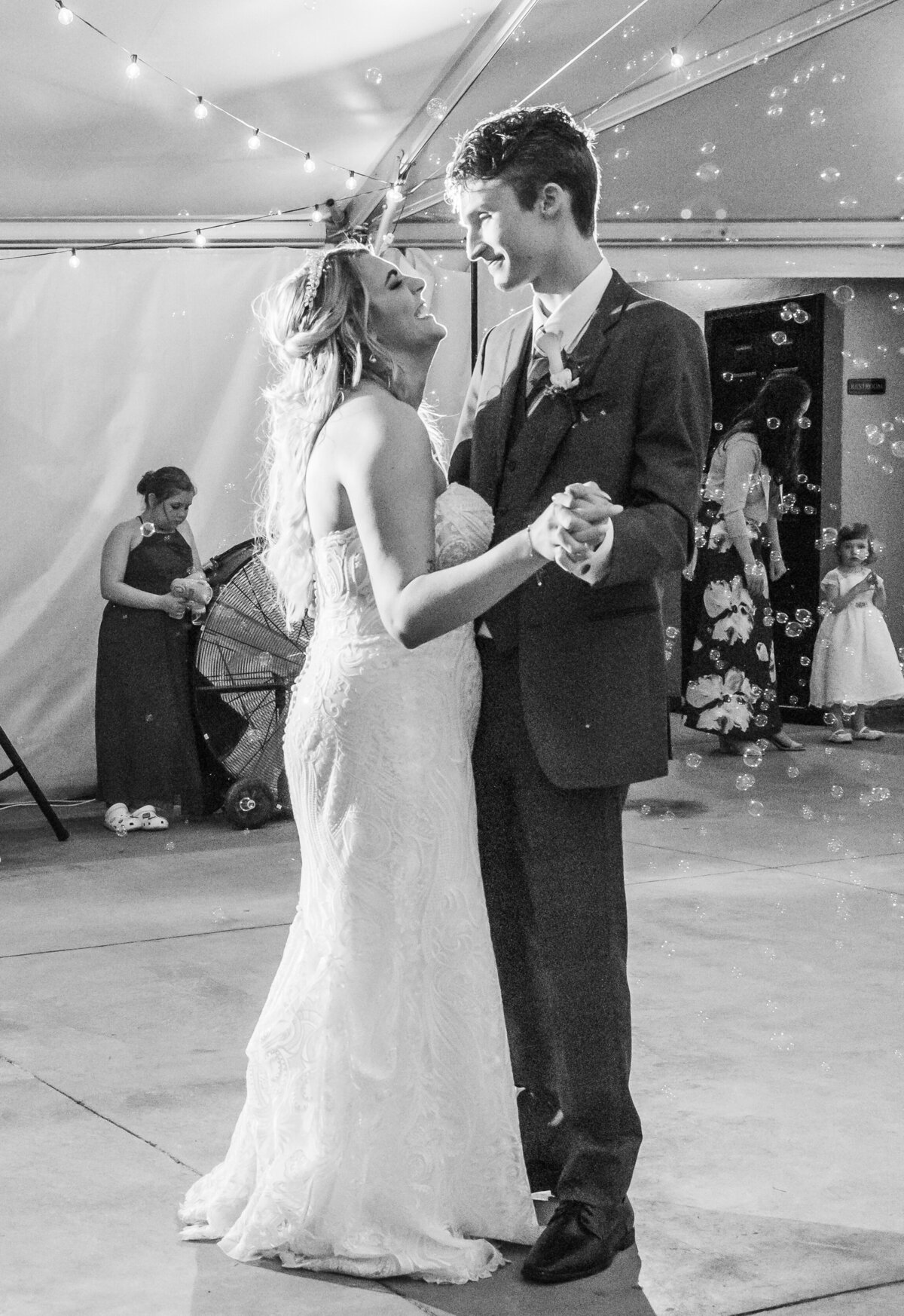 Amy Elizabeth Photography Reception BW-27
