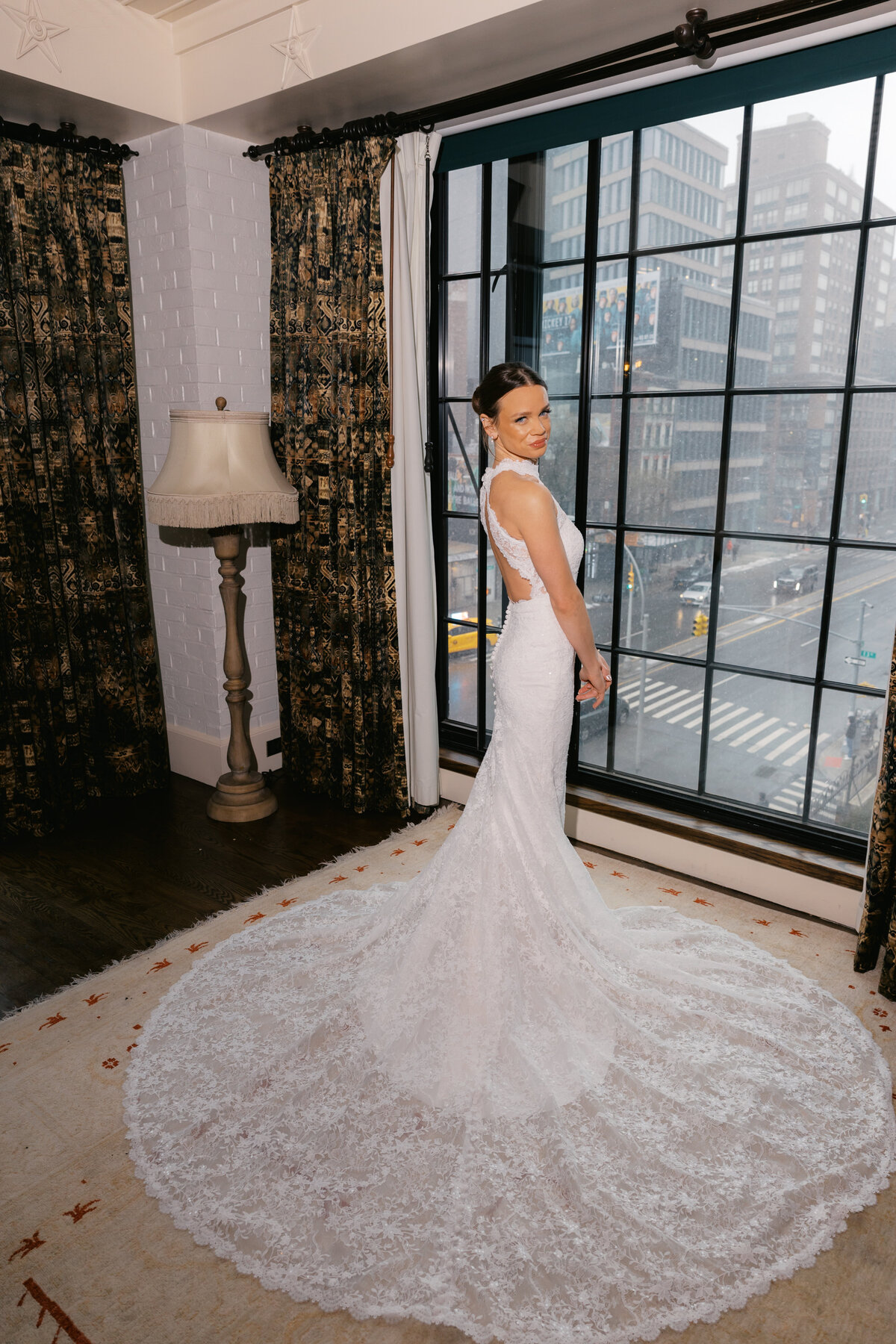 Noelle & Josh - NYC St Patricks Bowery - Wedding Previews 028