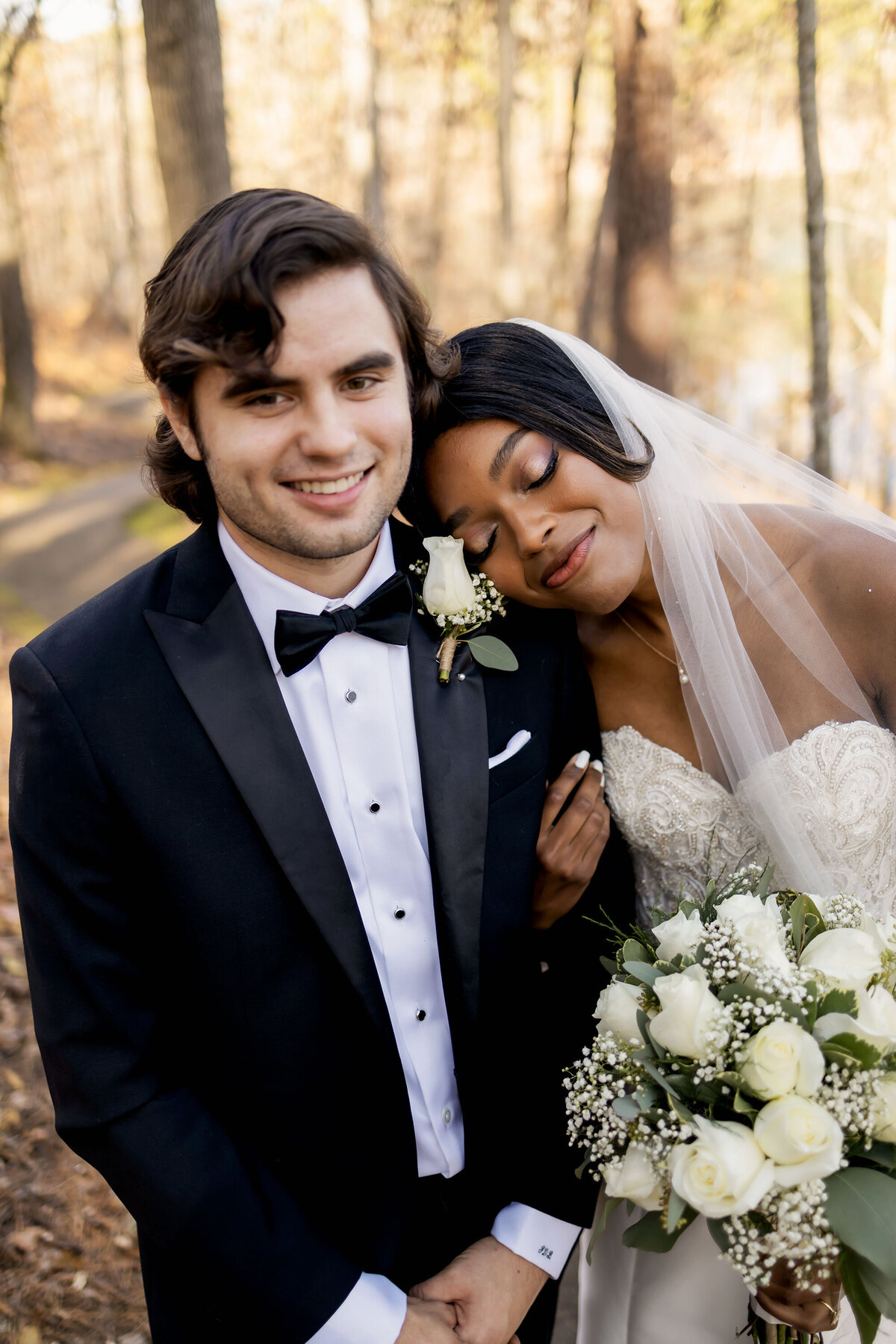 a bride and groom after the ceremony