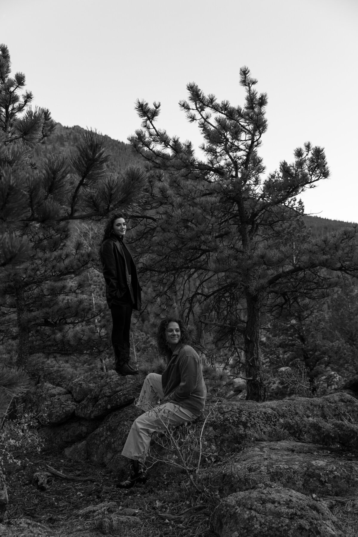 Queen Couple Looking at the mountains in Denver, CO 