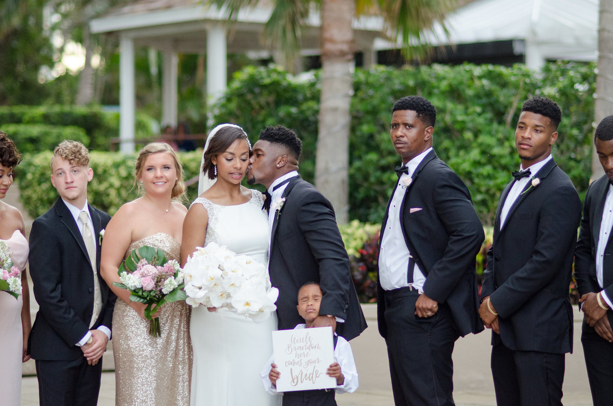 NFL Miami Dolphins Brandon Radcliff ShaKyra Radcliff Briza on the Bay Wedding Andrea Arostegui Photography-202