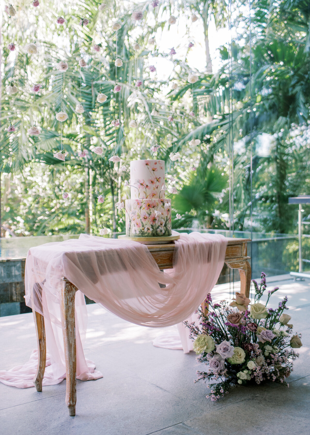 Bali Glass House Tirtha - Vicki Grafton Photography - Tropical Bali Micro Wedding Elopement Insporation-602