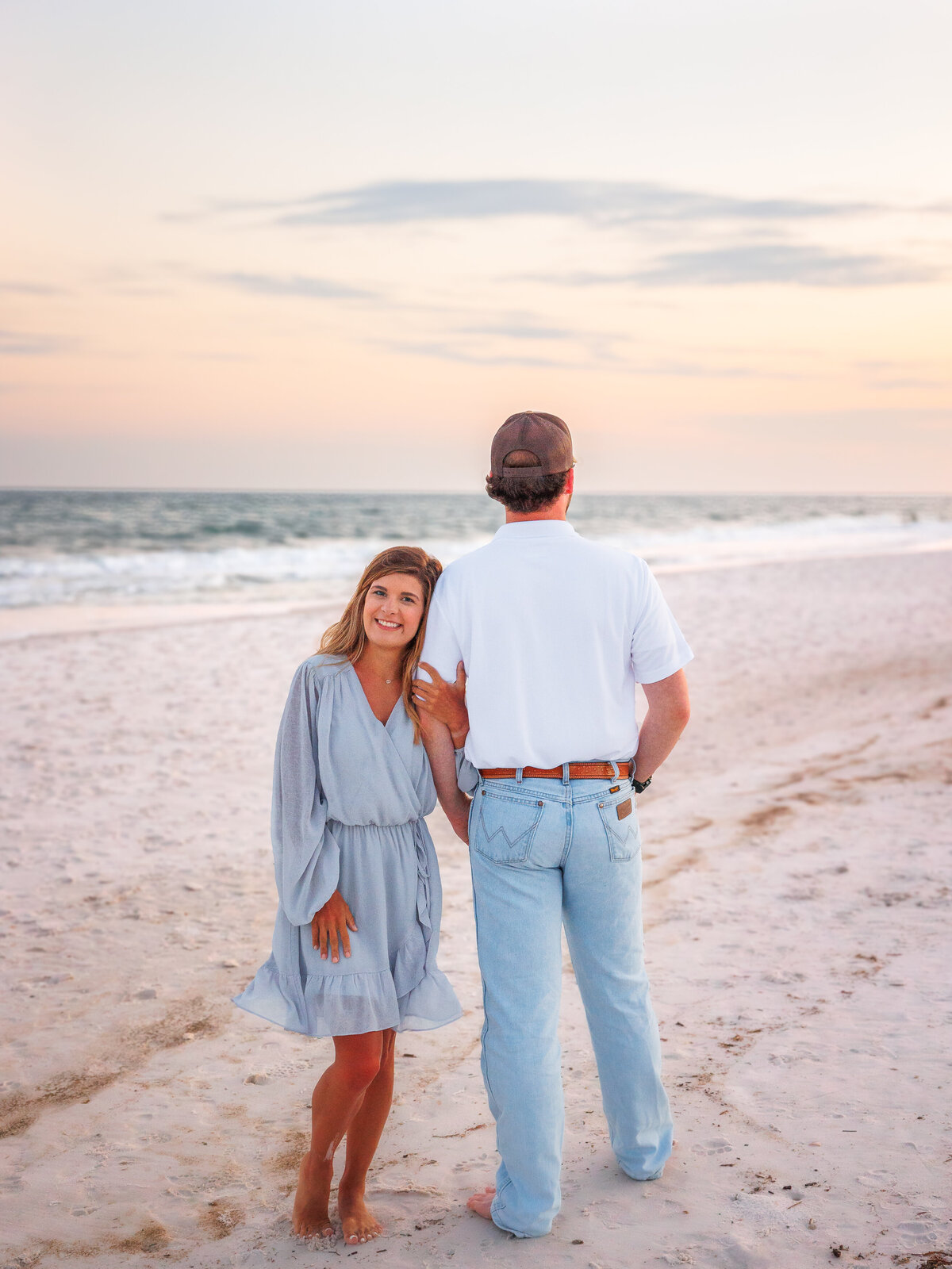 Perfect dress for beach photos