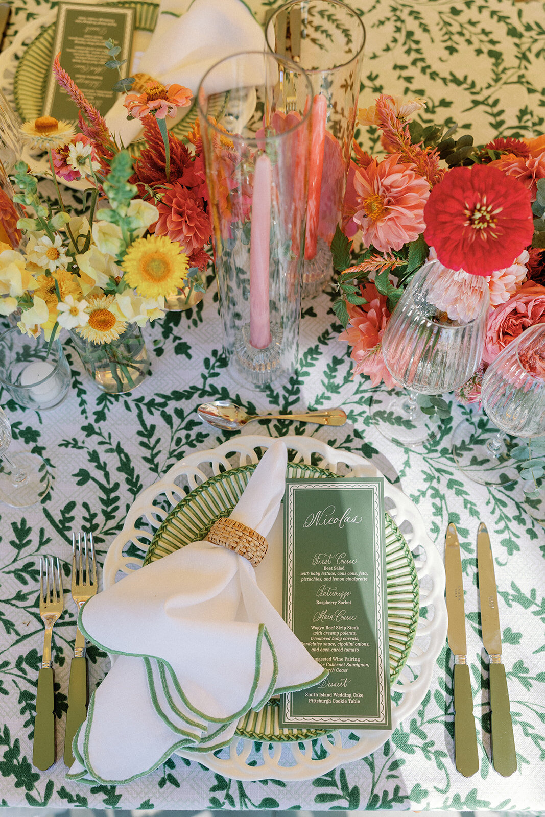Summer Wedding Table Inspiration - Verve Event Co. - Laura Rose Photography (2)