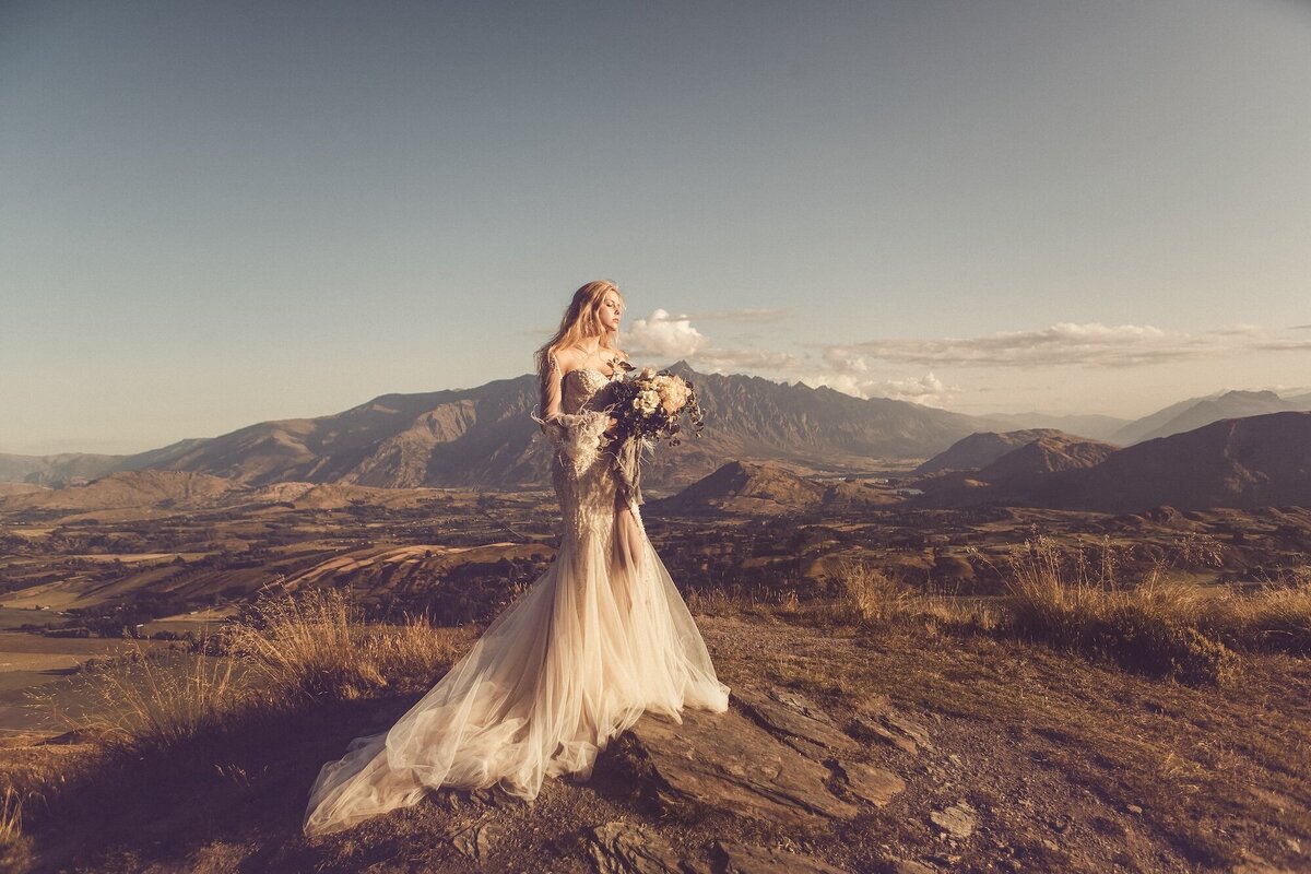 Bridal photography in Queenstown