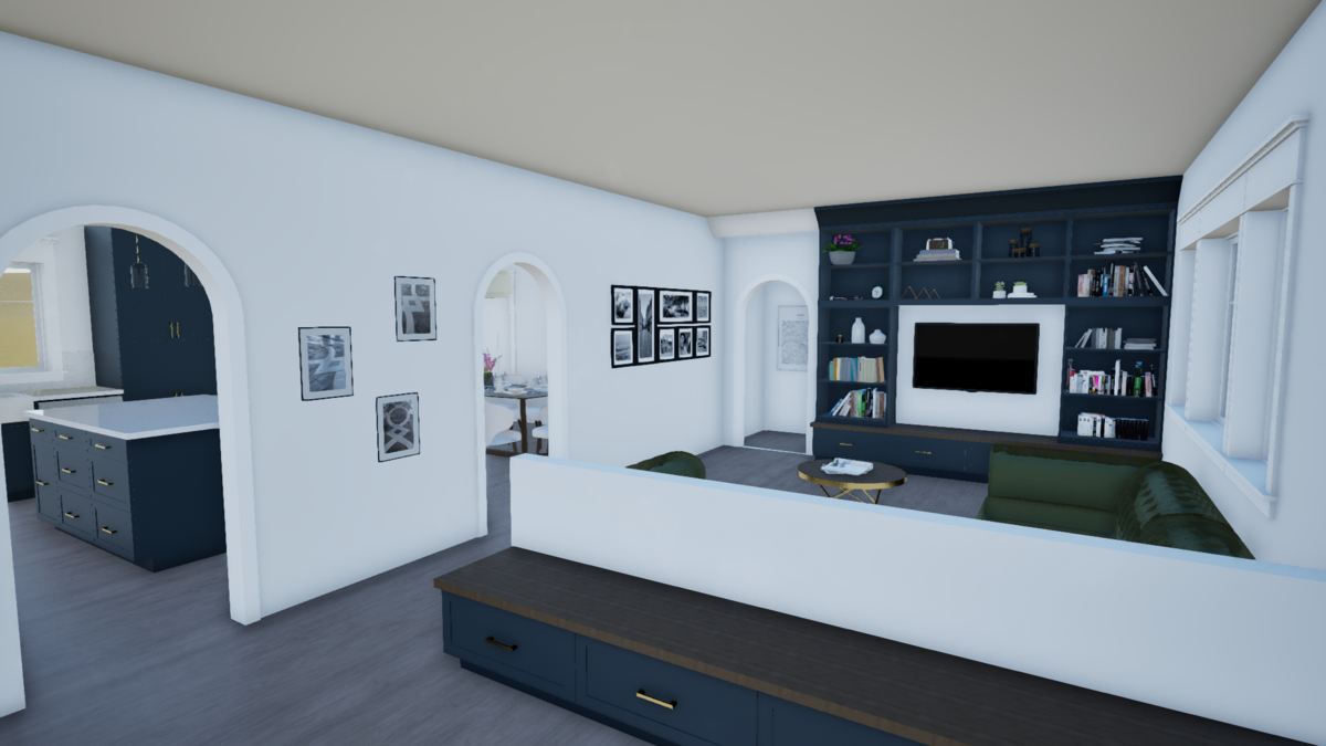 01 Entry to Living Room