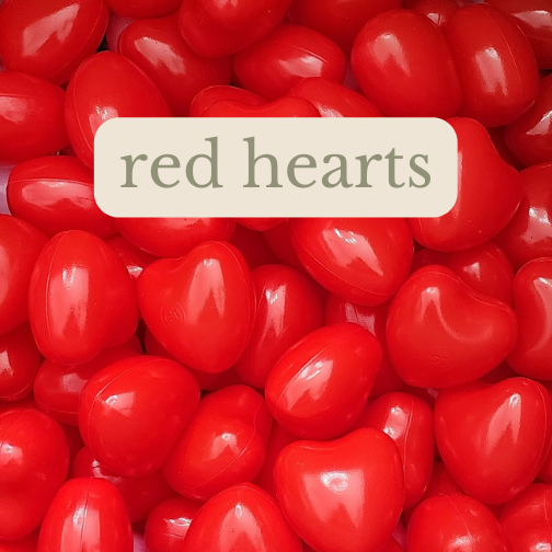 Balls - red hearts (504 × 504 px)