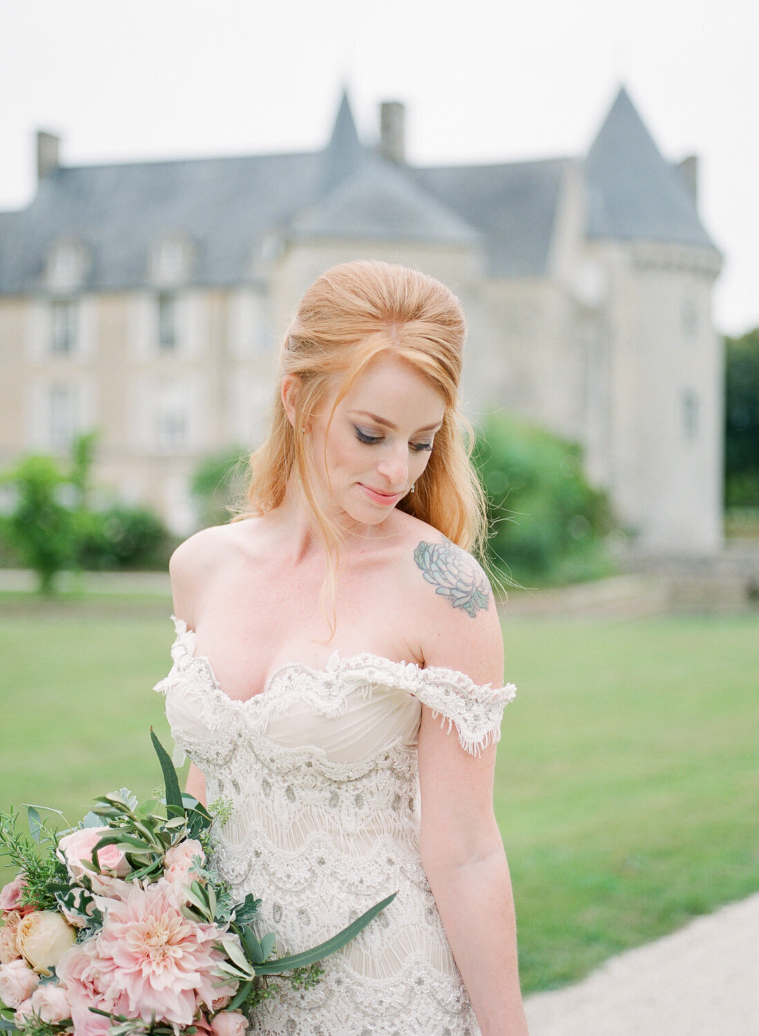 Normandy chateau destination wedding - Harriette Earnshaw Photography-069