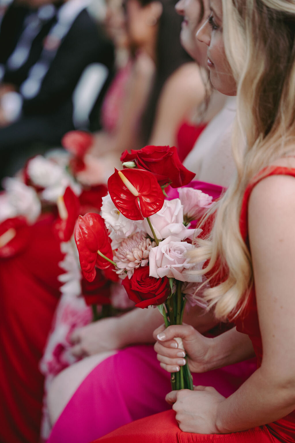 guest list management, wedding day, wedding day timeline, bouquets, floral decor 