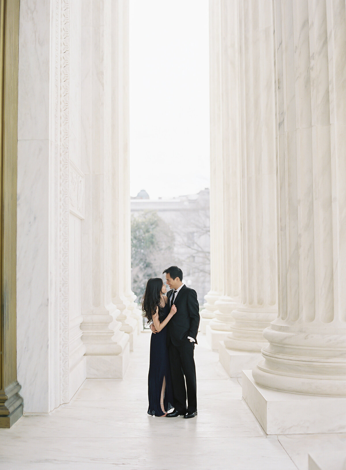 Vicki Grafton Photography DC pre-wedding engagement session monumnets supreme court le diplomate  Fine Art Film Luxury Destination Photographer Modern Destination Luxury Bride Emotive Timeless Photography79