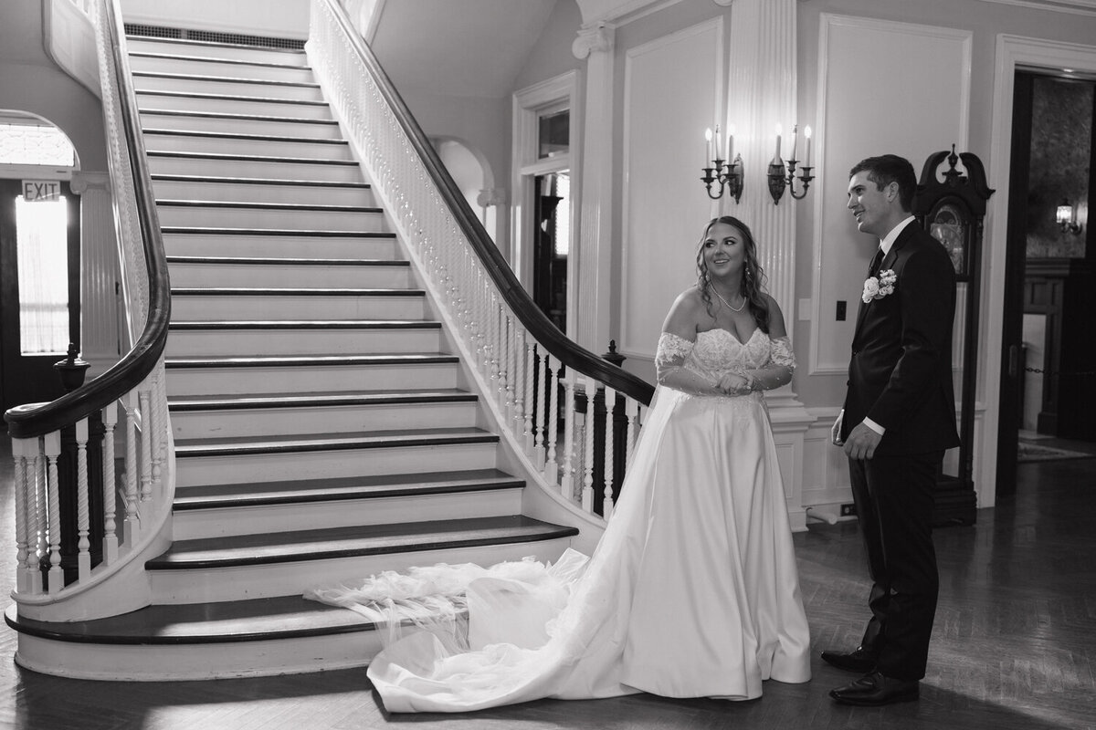 first look wedding