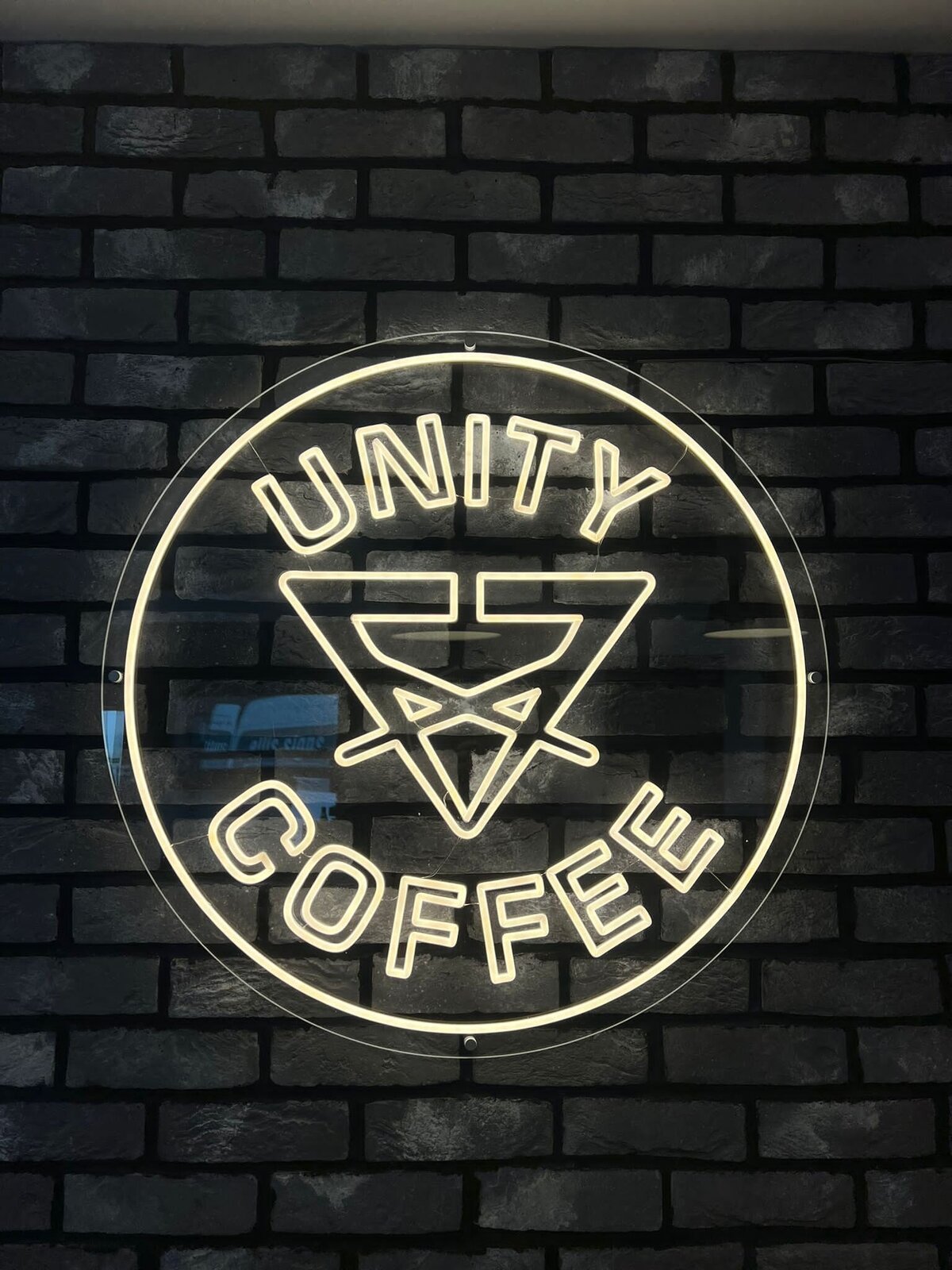 Unity Coffee Logo LED Neon Sign