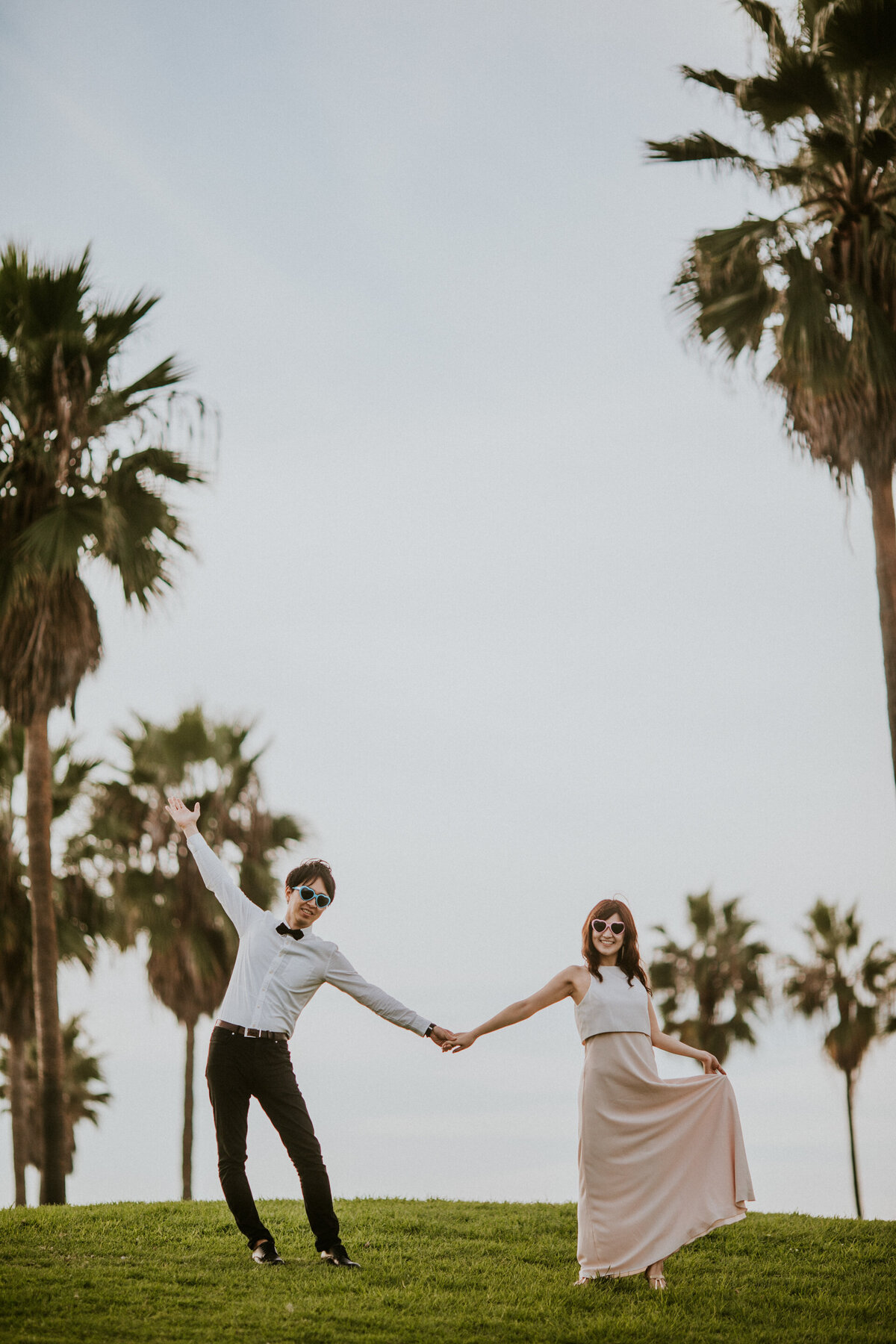 Santa Monica Pier Engagement Photos-18