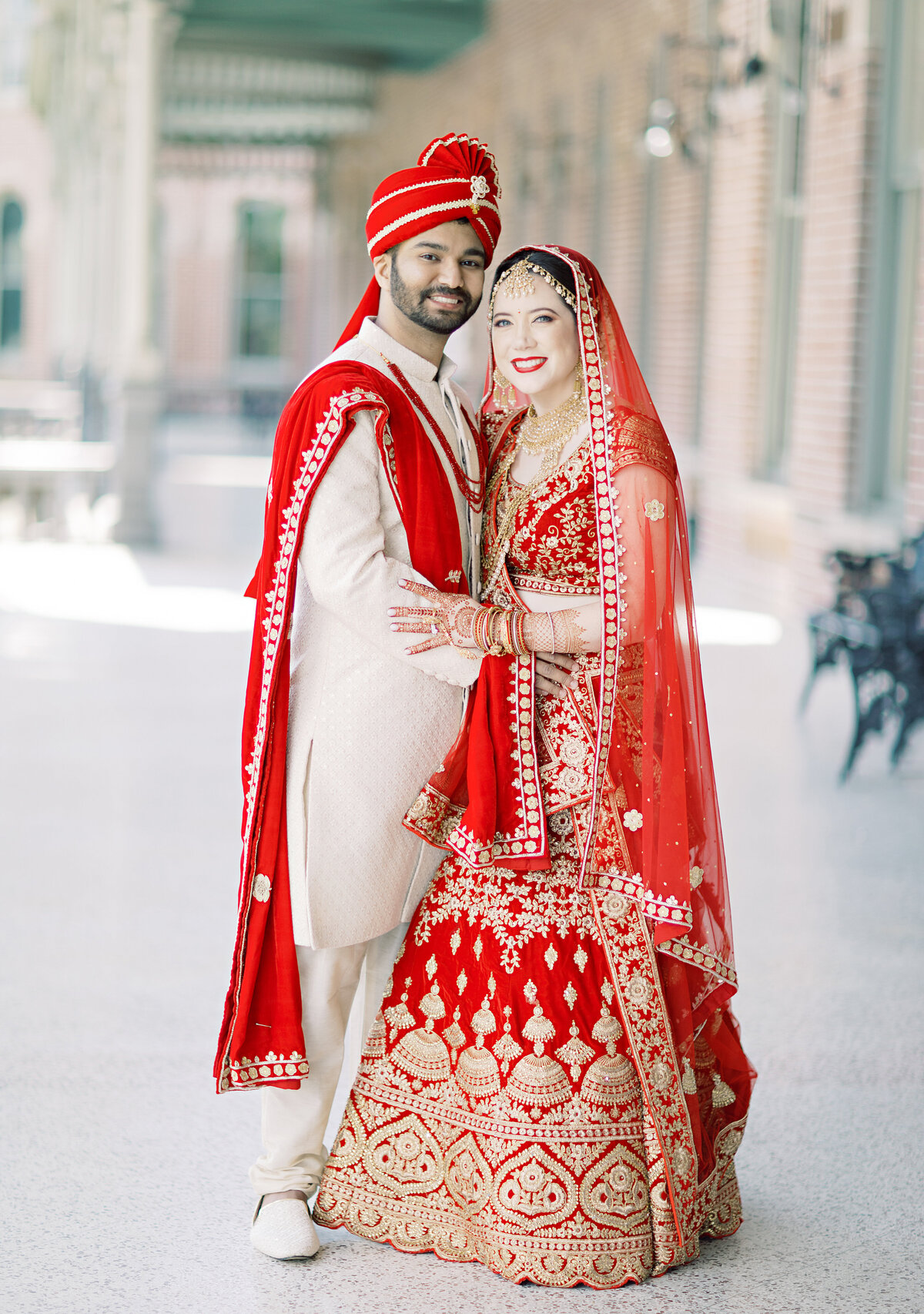 8 - Westin Tampa Midtown Indian Fusion Wedding Bride & Groom - Tampa Bay Wedding Planner