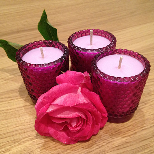 rose soy candles course