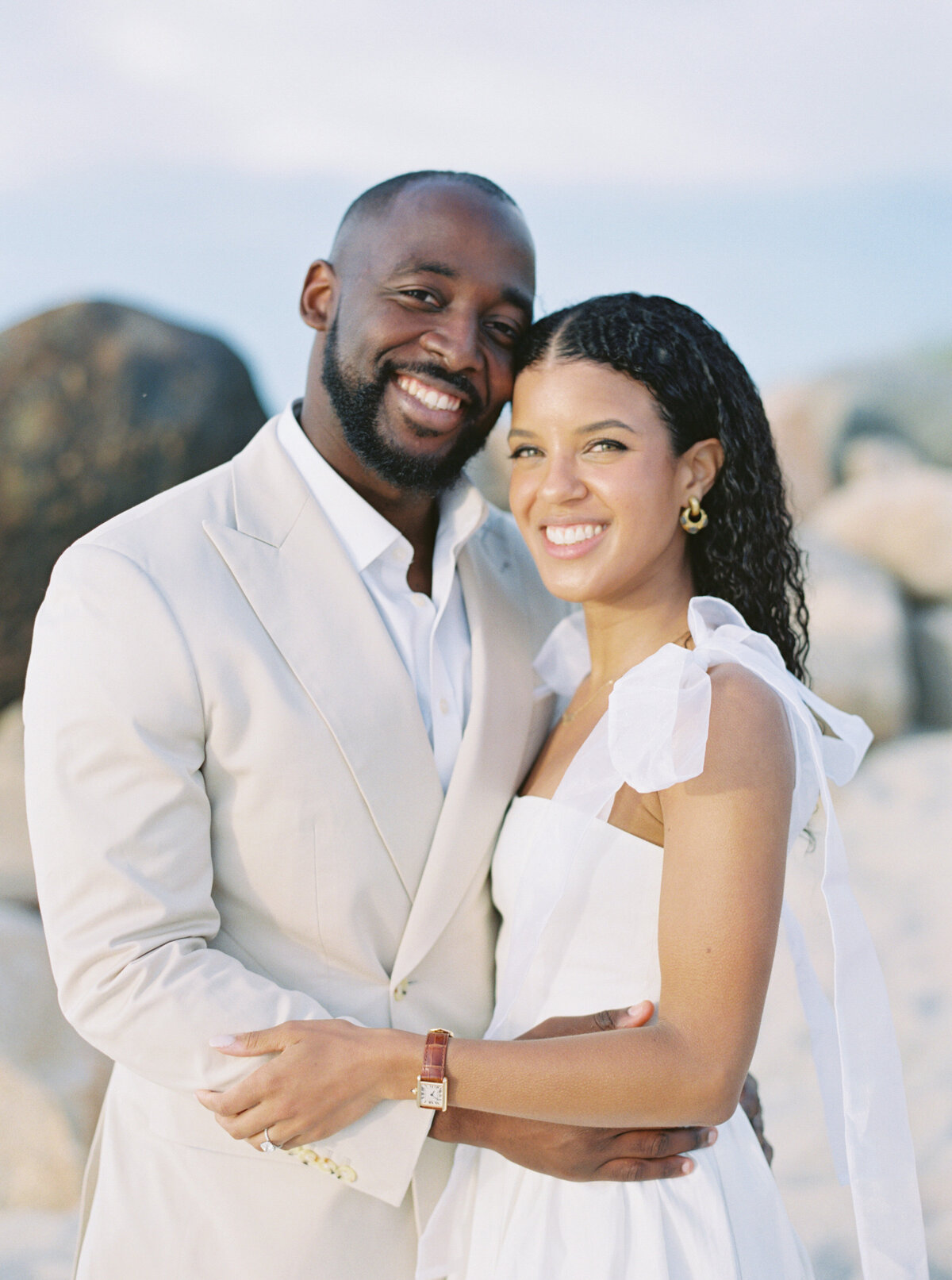 Summer Martha's Vineyard Engagement Session On The Beach | Amarachi Ikeji Photography 23