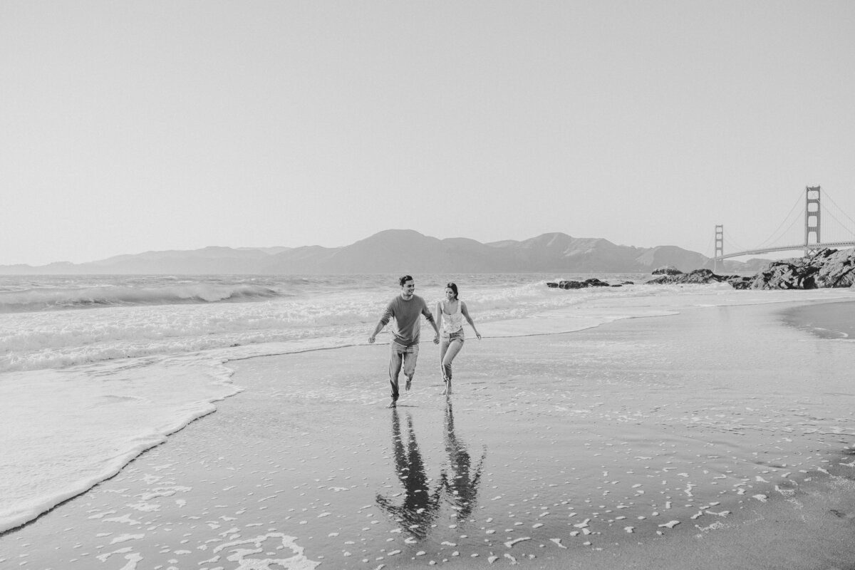 SF Baker Beach Engagement Session