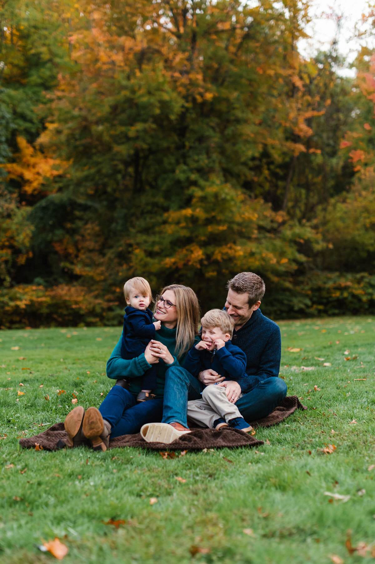 Cutler Fall Family Session, Echo Lake Park, Mountainside NJ, Nichole Tippin Photography-70
